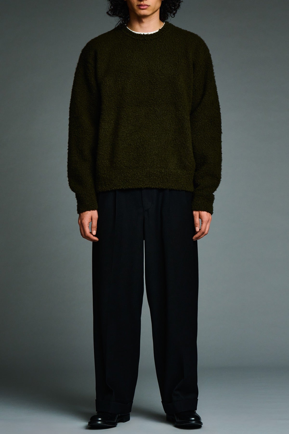 A.presse | Cashmere Mole Yarn Pullover Sweater