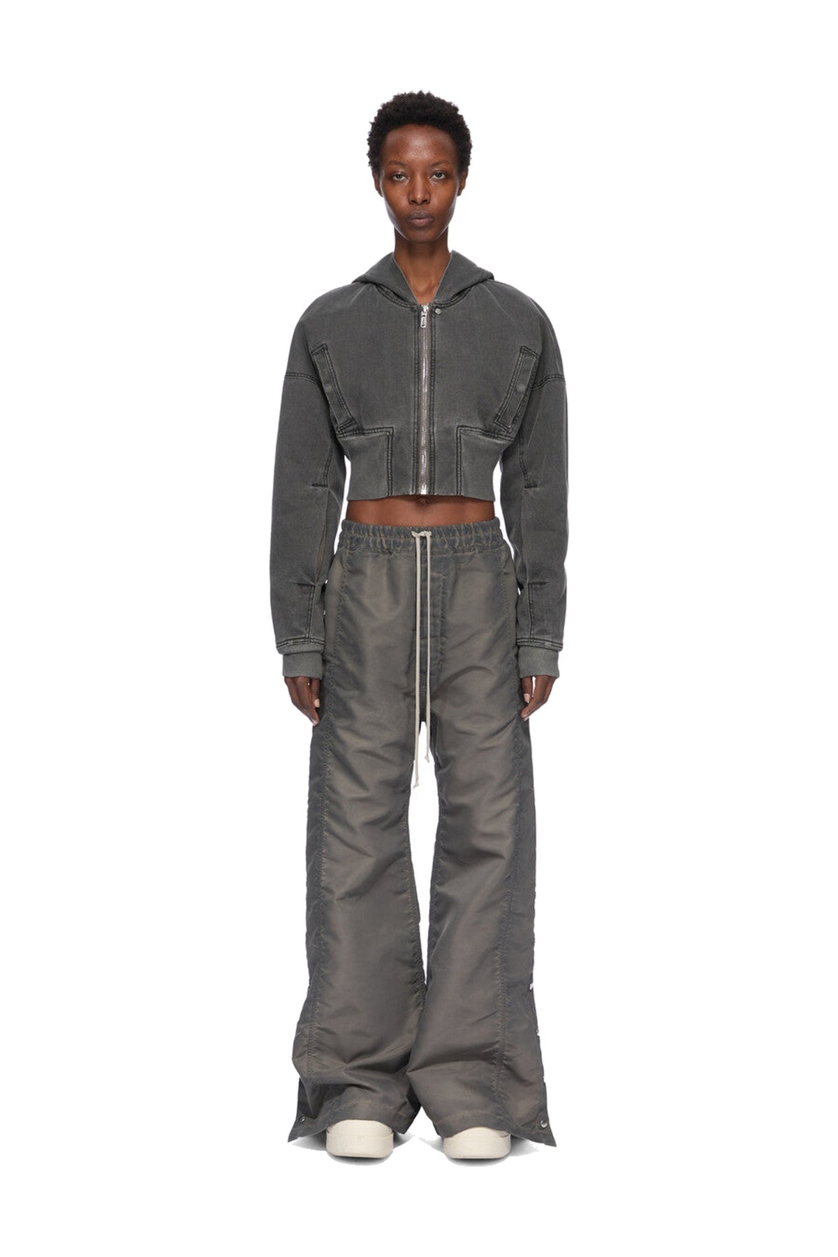 Rick Owens DRKSHDW | Hood Crop Flight Jacket