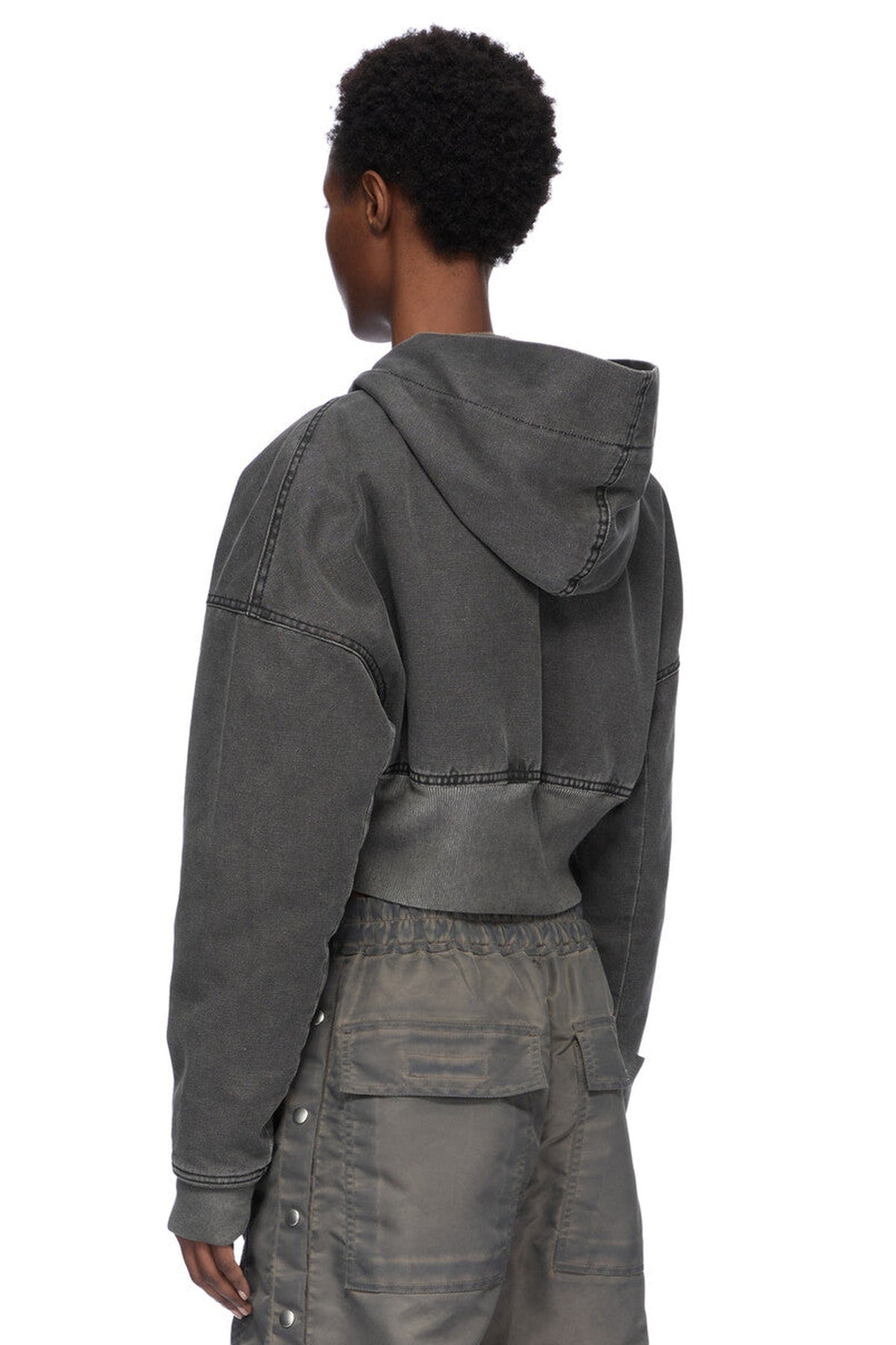 Rick Owens DRKSHDW | Hood Crop Flight Jacket