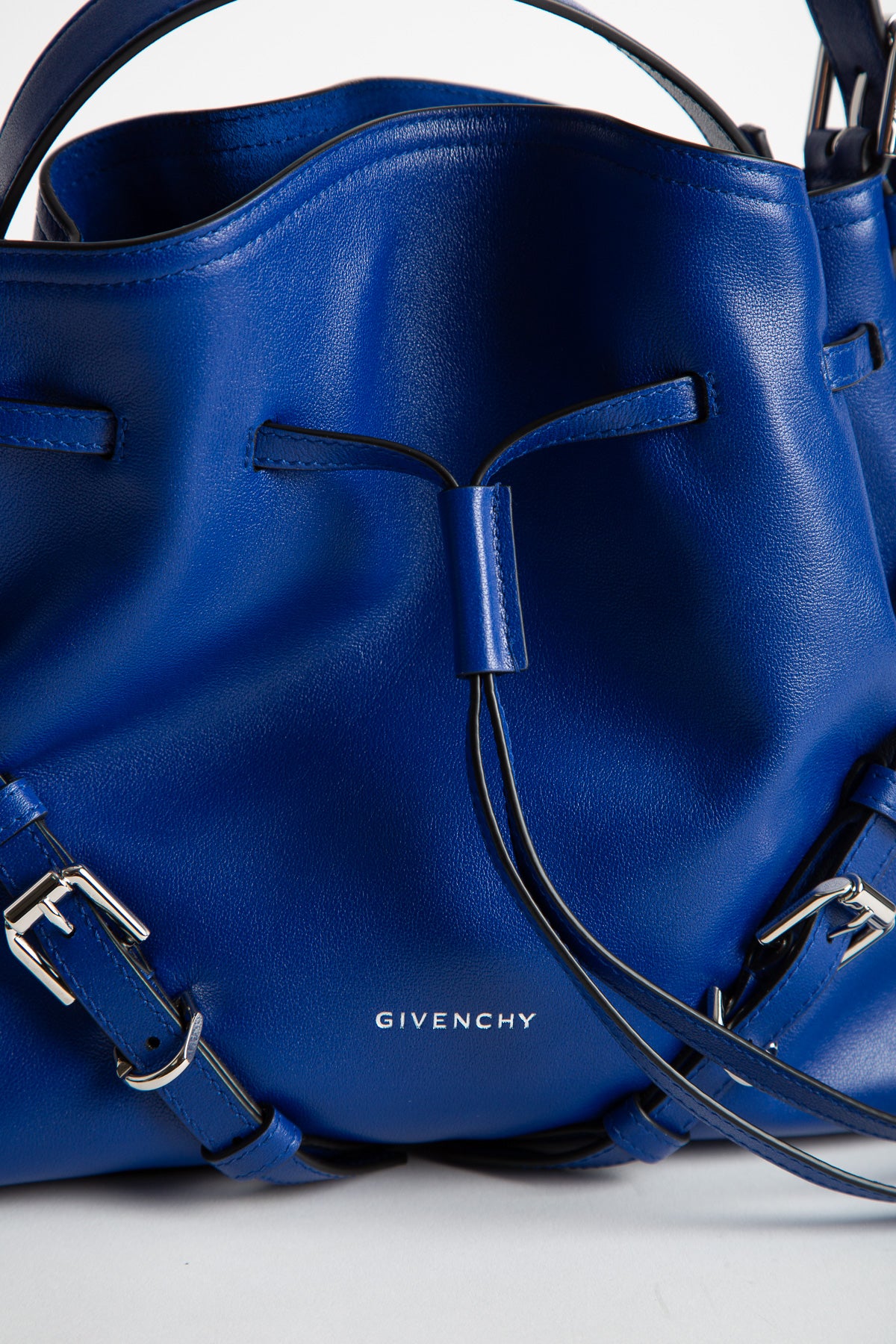 GIVENCHY | Small Voyou Bucket bag in shiny leather
