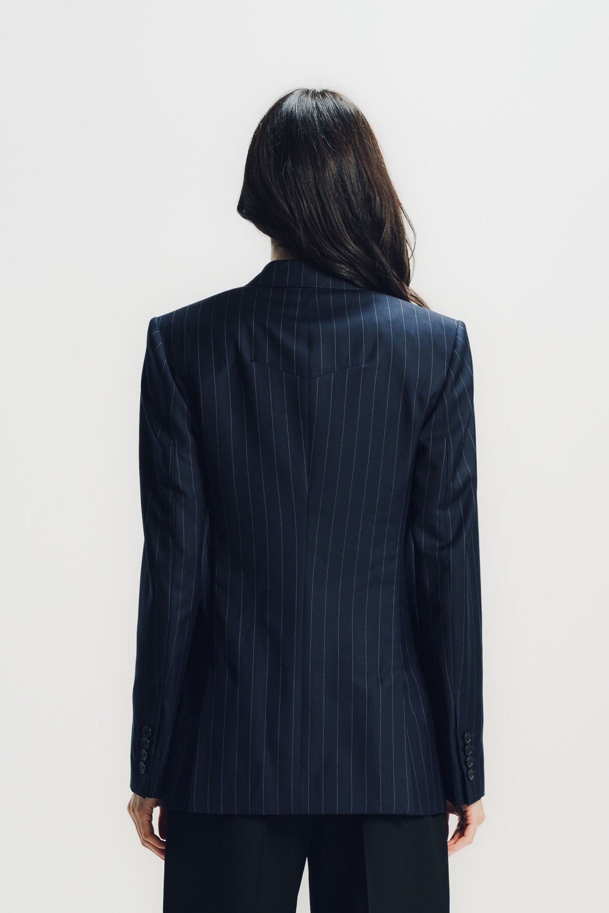 Givenchy | Double-breasted Striped Jacket in Wool