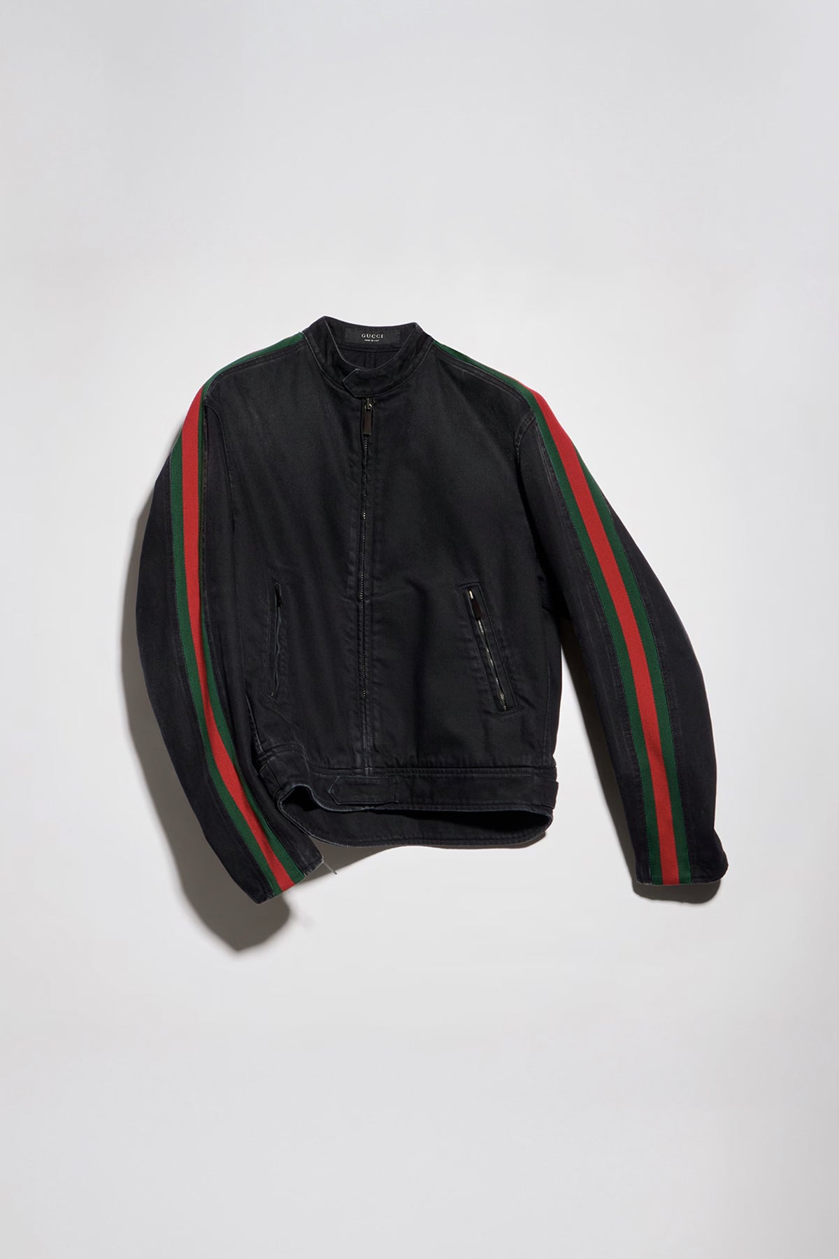 GUCCI | GG SUEDE DOUBLE-BREASTED JACKET