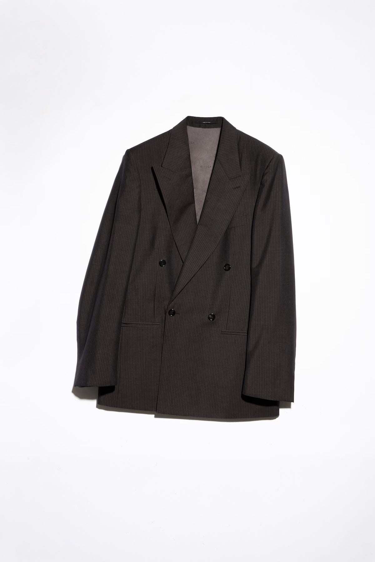 GUCCI | Pinstripe wool mohair jacket