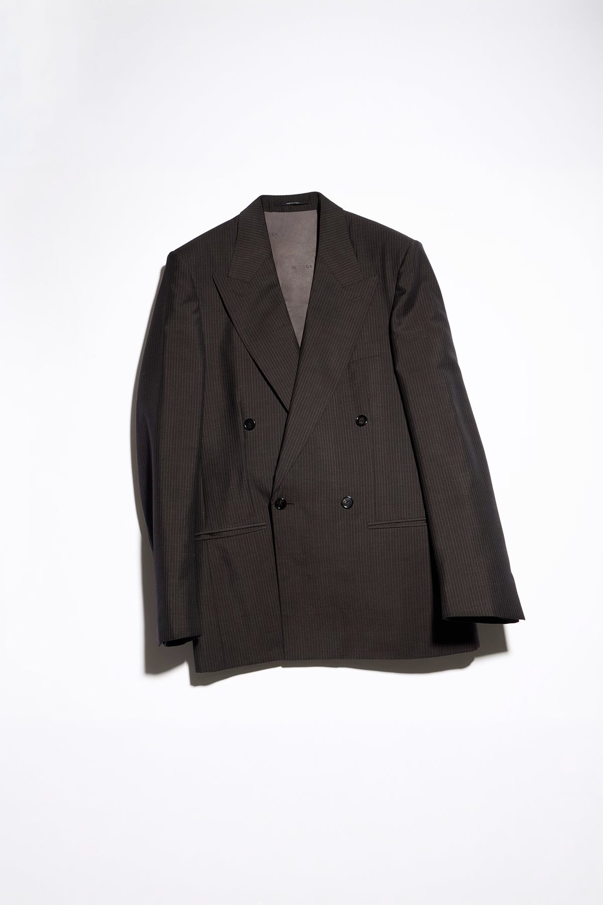 GUCCI | Pinstripe wool mohair jacket