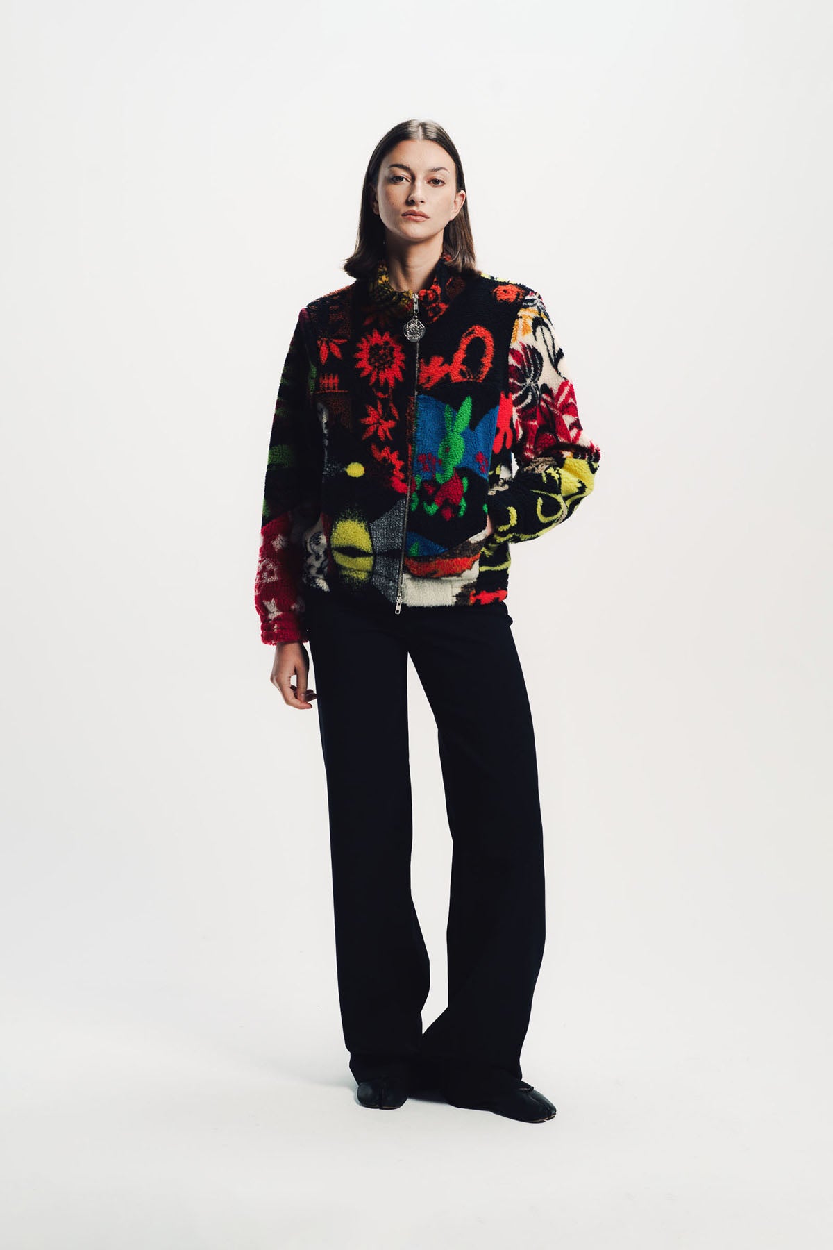Chopova Lowena | Patchwork Fitted Fleece