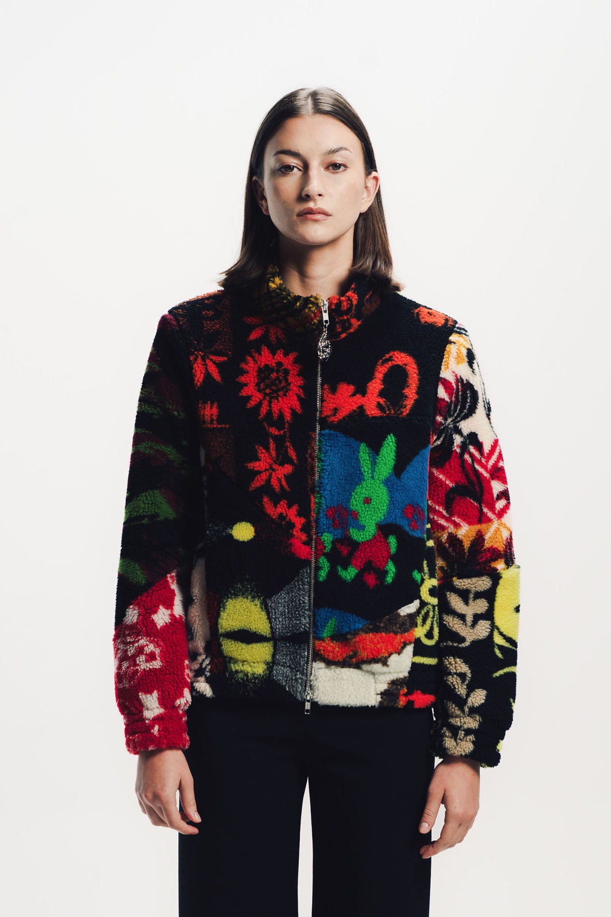 Chopova Lowena | Patchwork Fitted Fleece