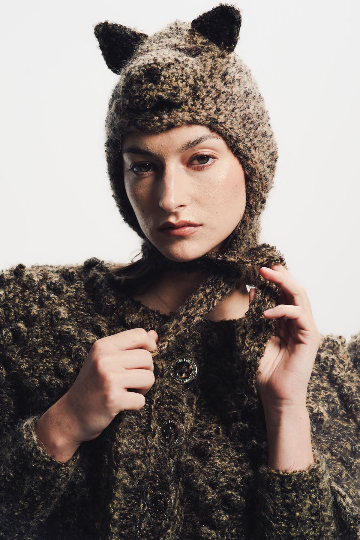 Chopova Lowena | Puppy Knit Bonnet