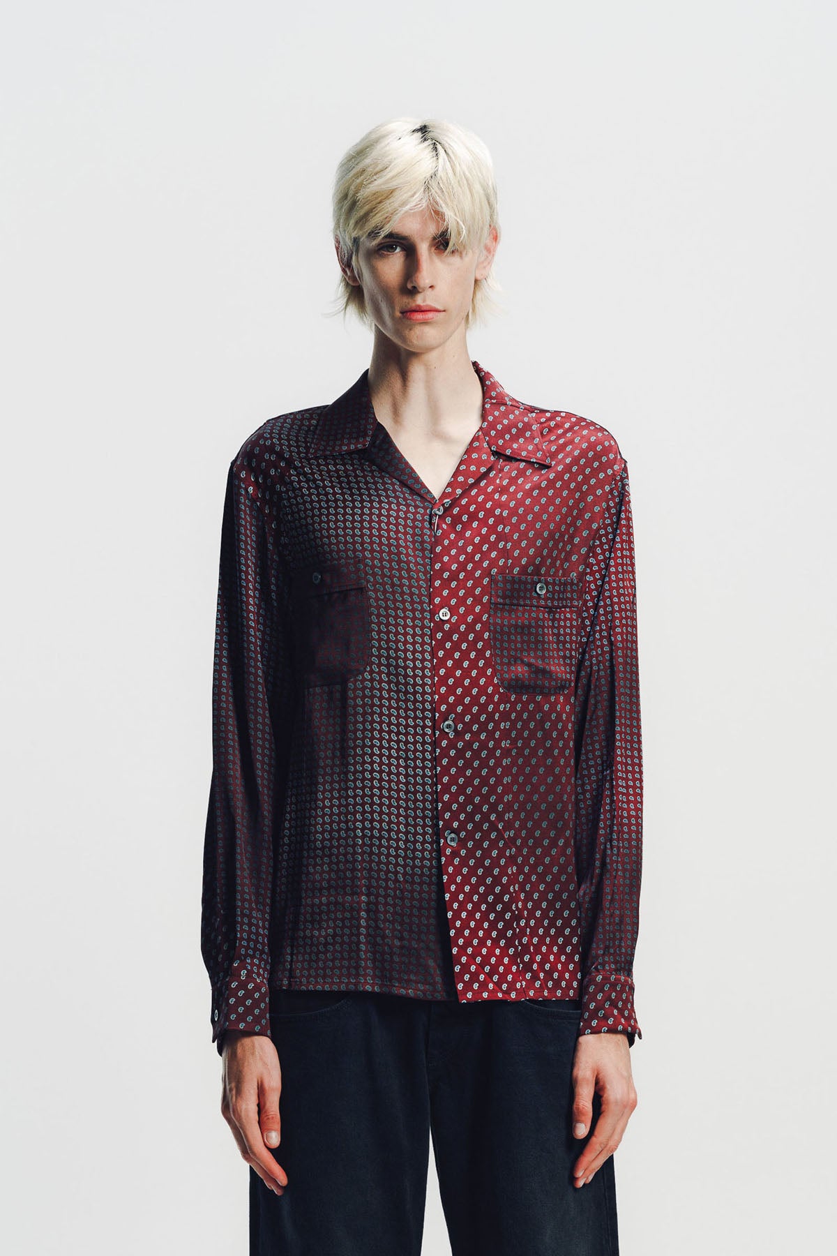Maison Margiela | Paisley Long Sleeve Shirt