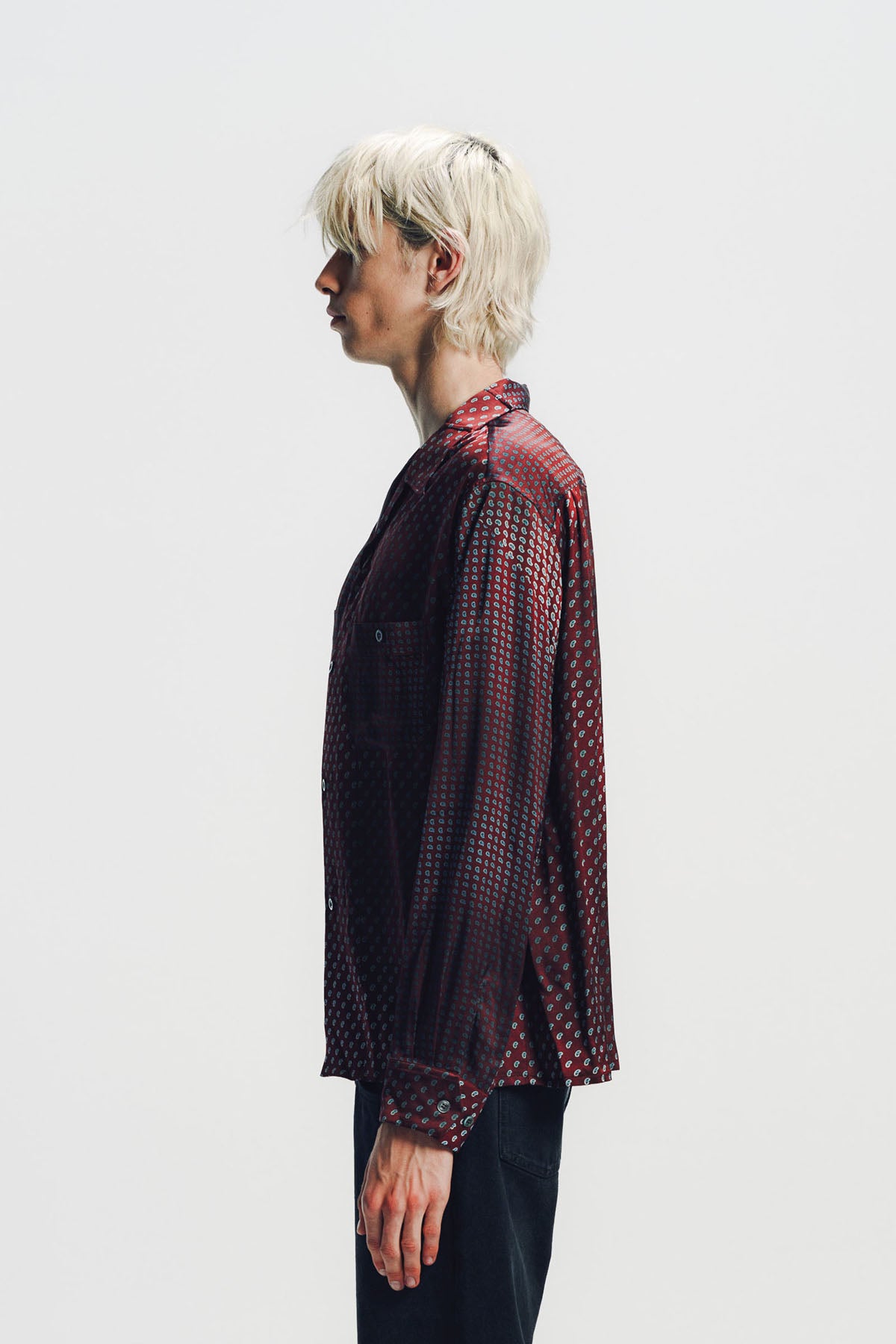 Maison Margiela | Paisley Long Sleeve Shirt