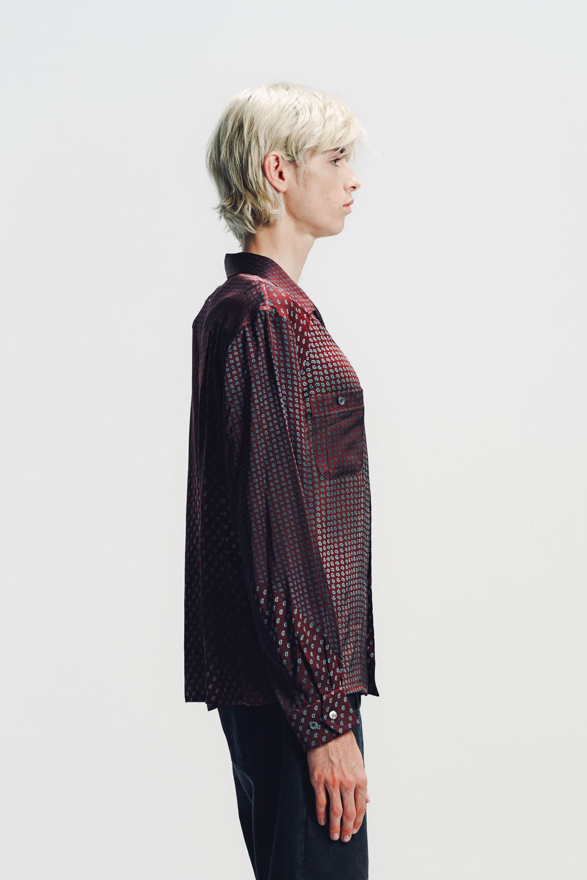 Maison Margiela | Paisley Long Sleeve Shirt