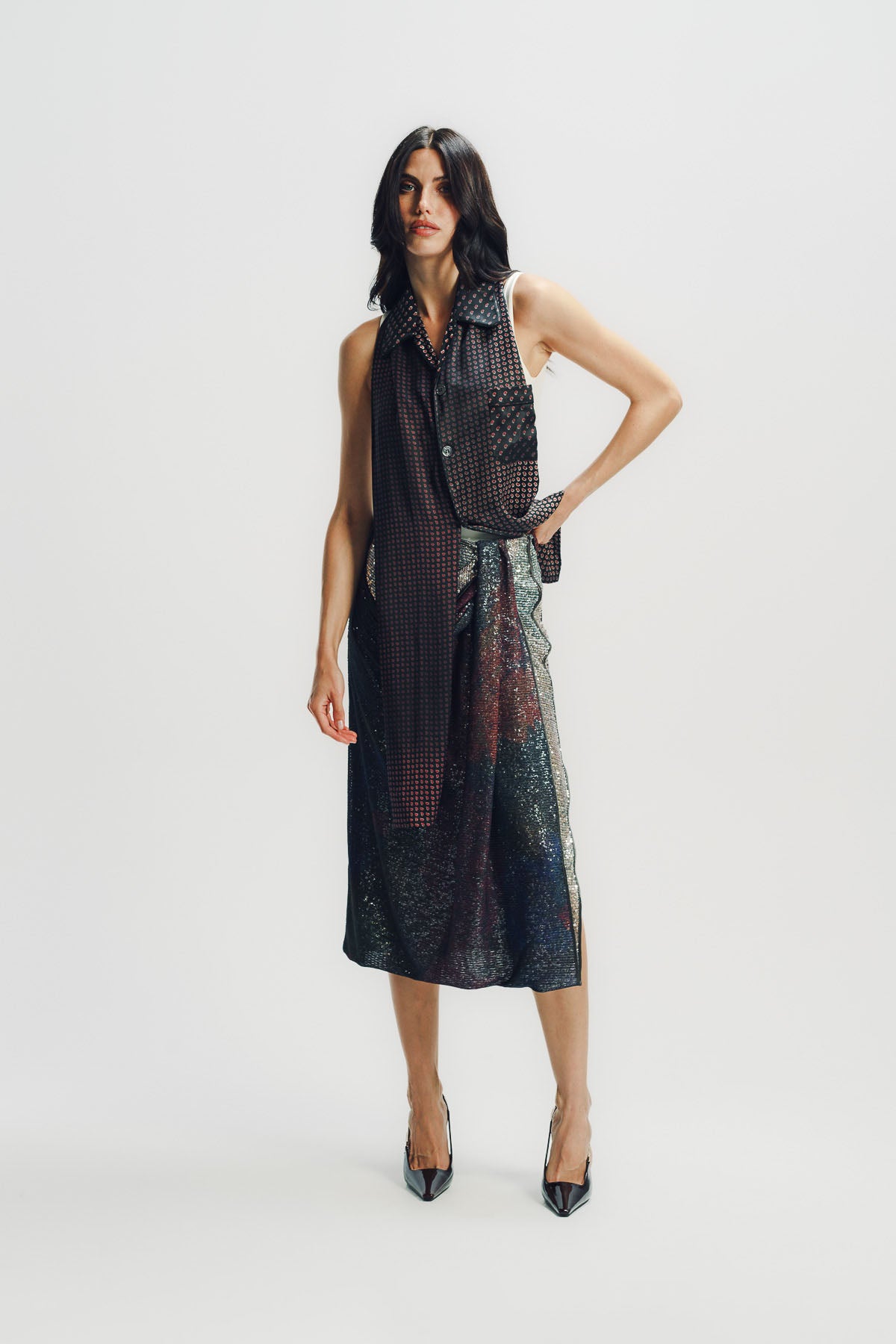 Maison Margiela | Paisley Shirting Scarf