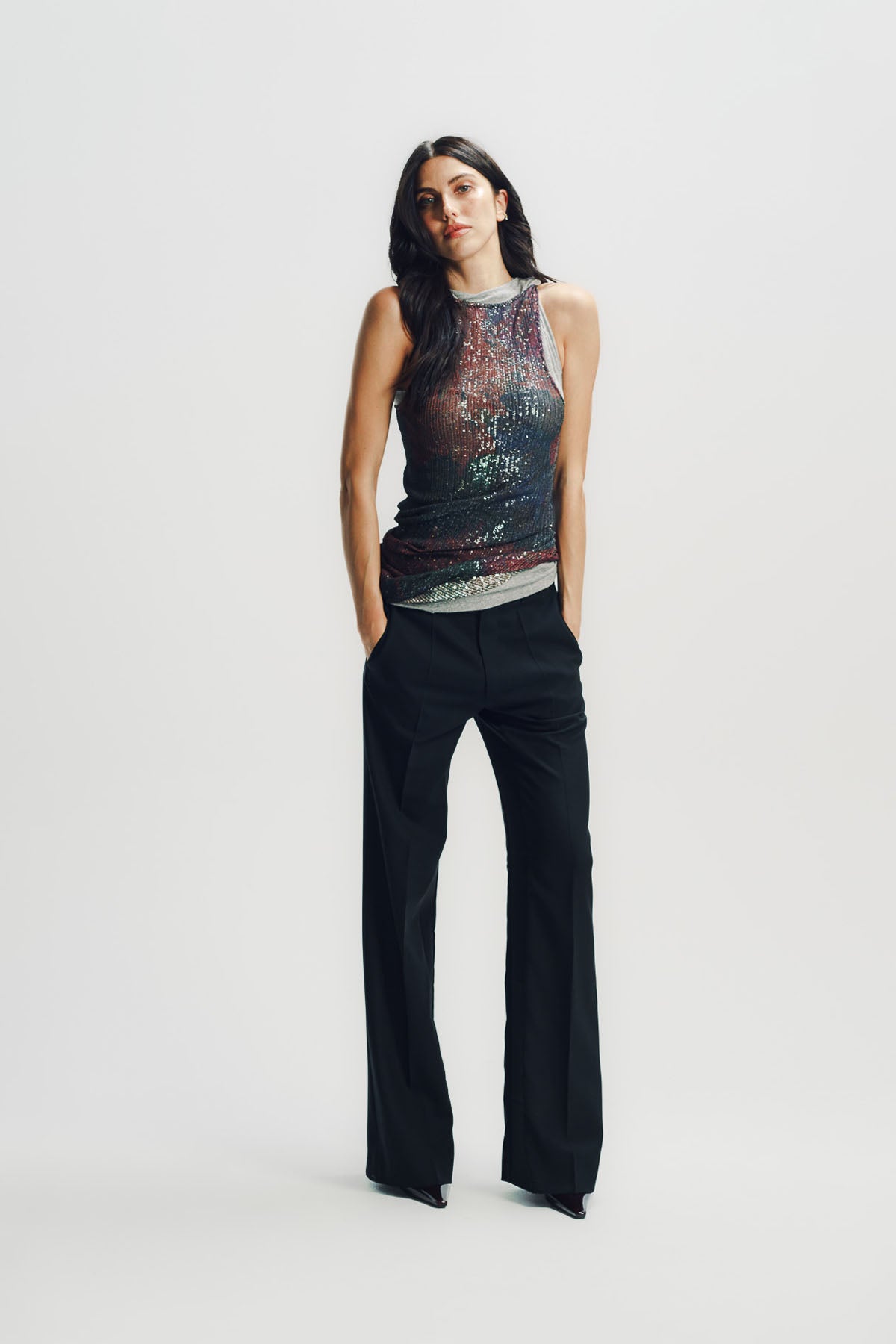 Maison Margiela | Sequin Draped Top