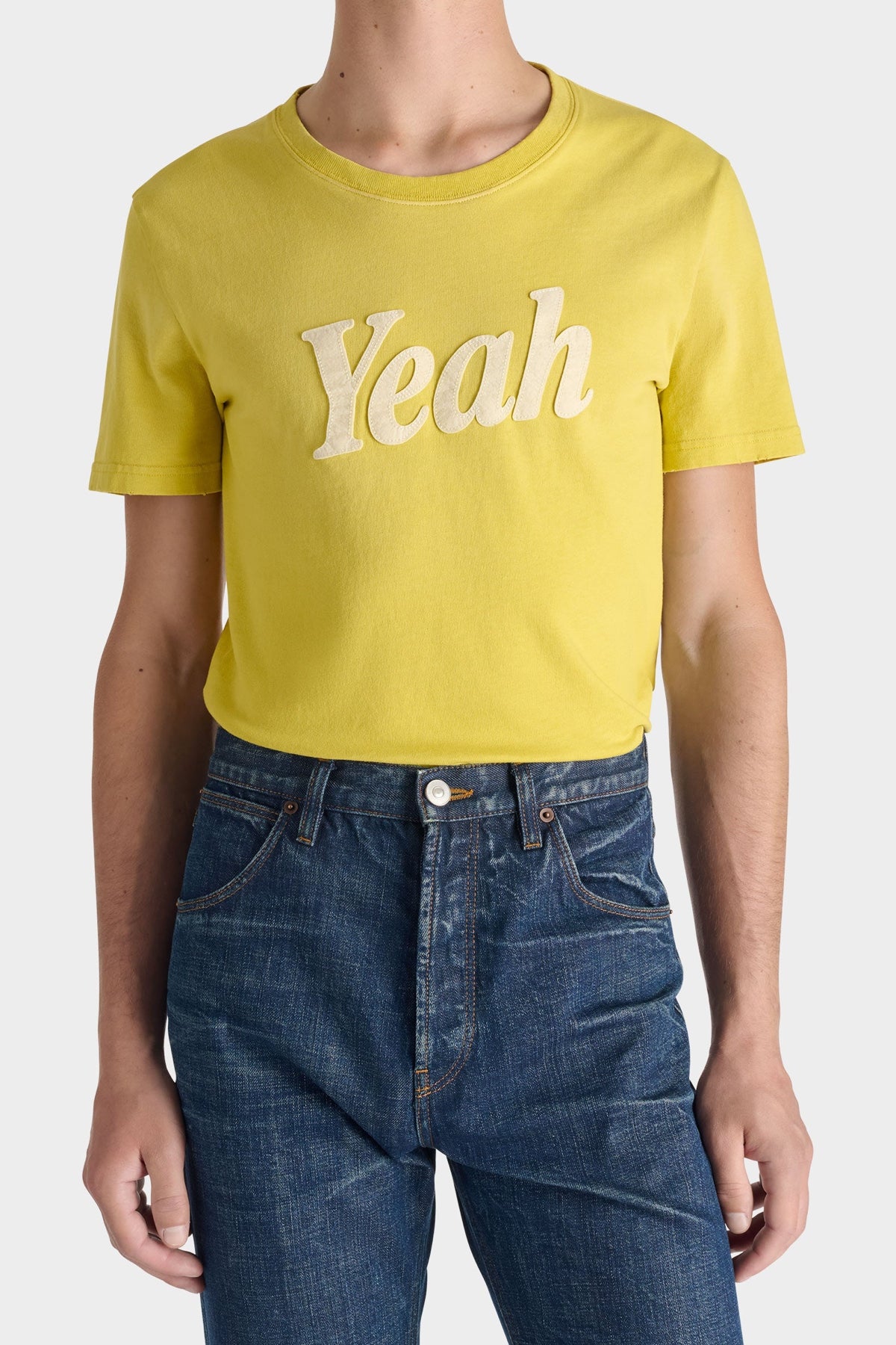 HUSBANDS | Graphic T-Shirt In Sunflower Cotton Jersey