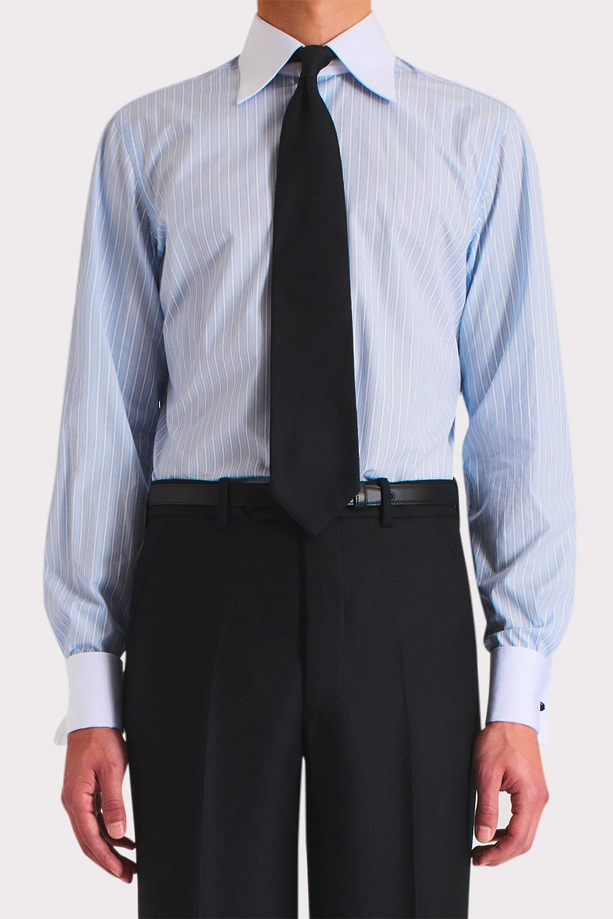 HUSBANDS | Tie In Black Silk Sable
