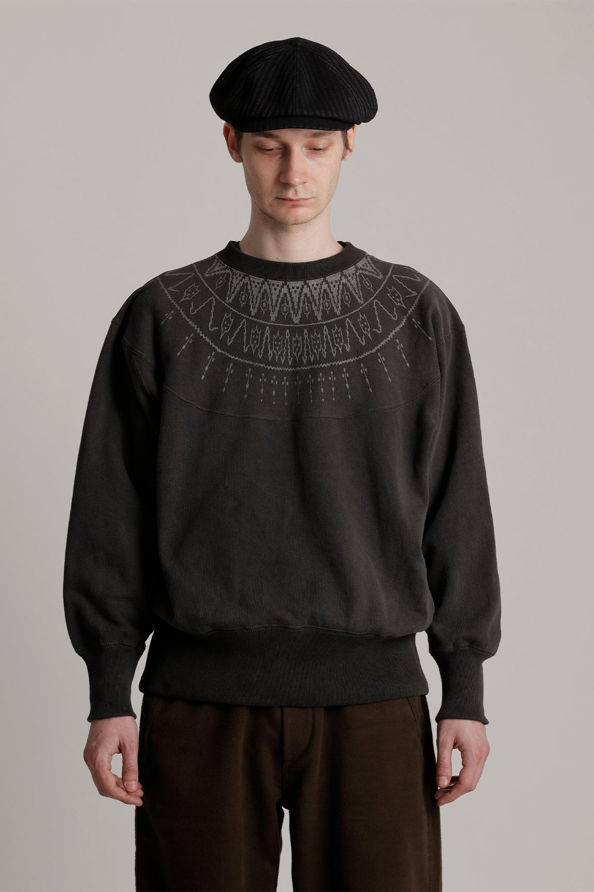 TAIGA TAKAHASHI | Lot.624 Nordic Sweatshirt