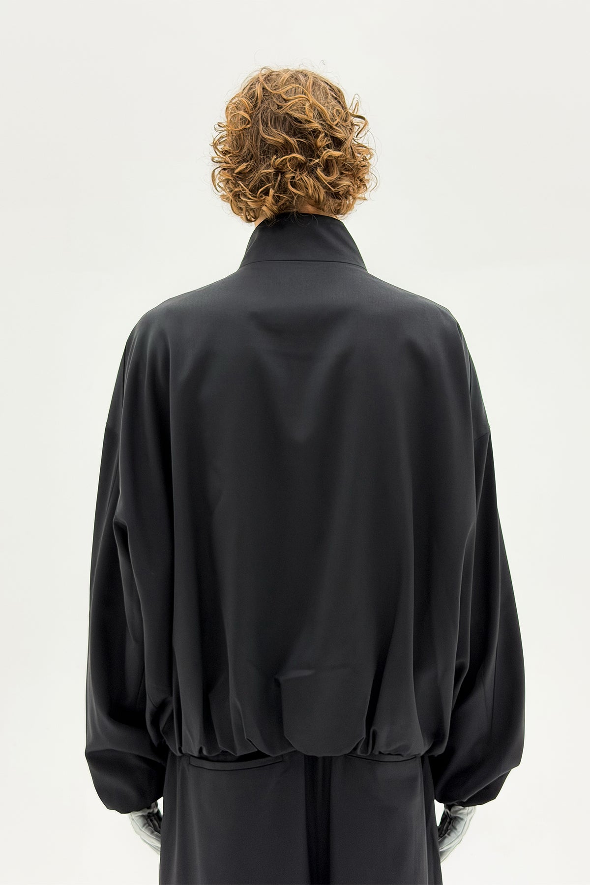 FFFPOSTALSERVICE | Wool OS Track Jacket in Black