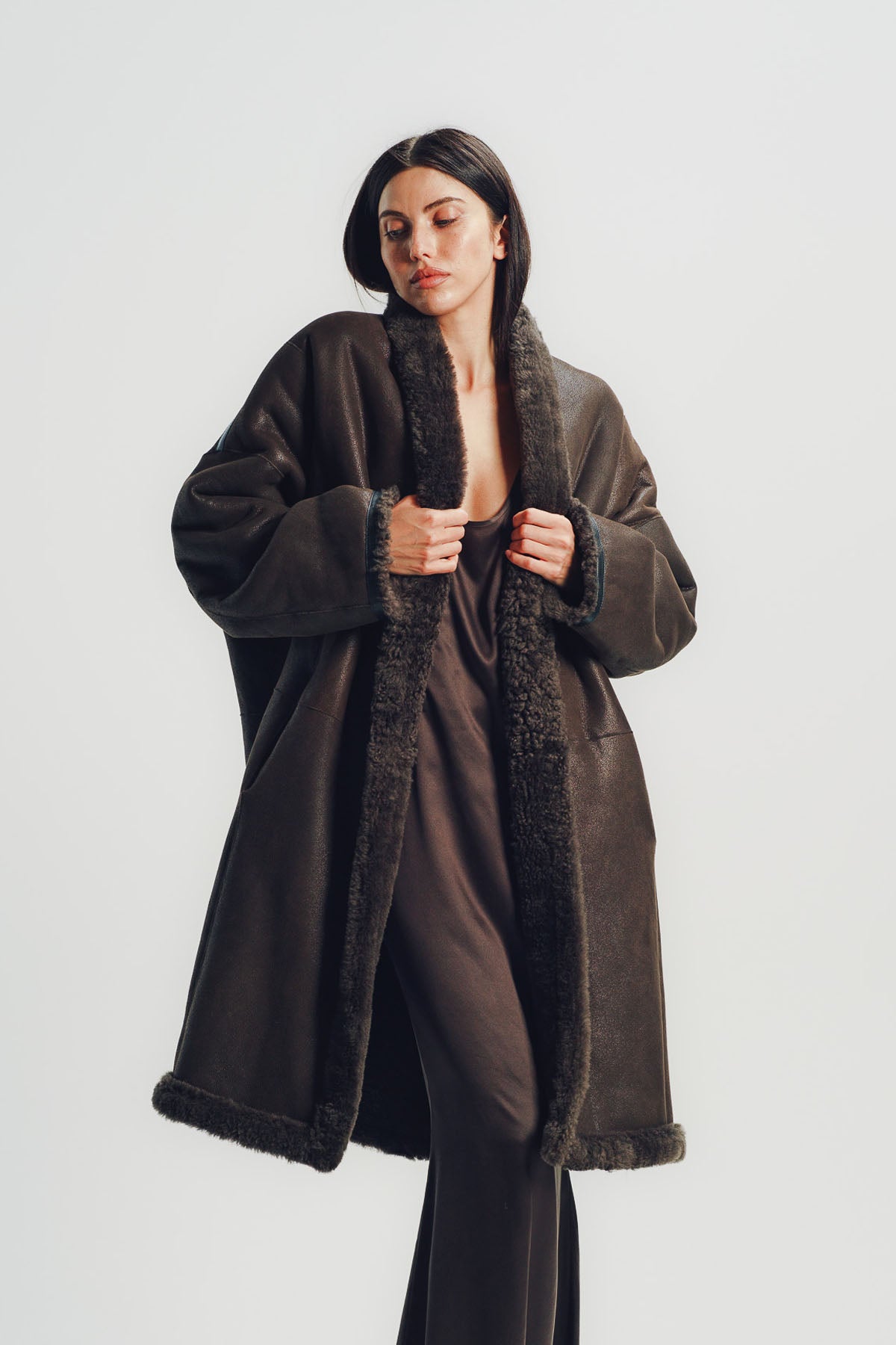 Tom Ford | Shearling Cocoon Coat