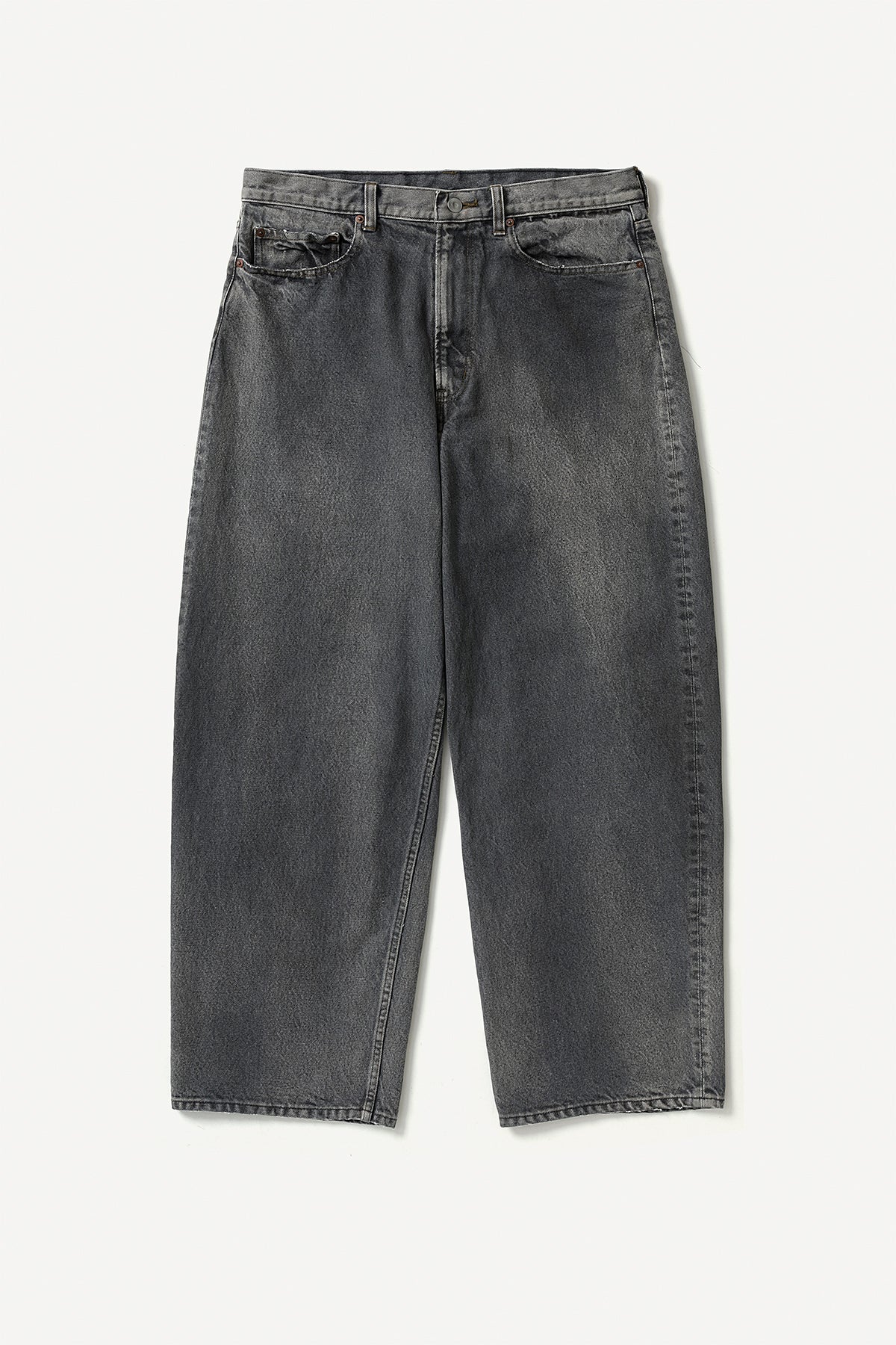 A.PRESSE | VINTAGE GRAY DENIM PANTS