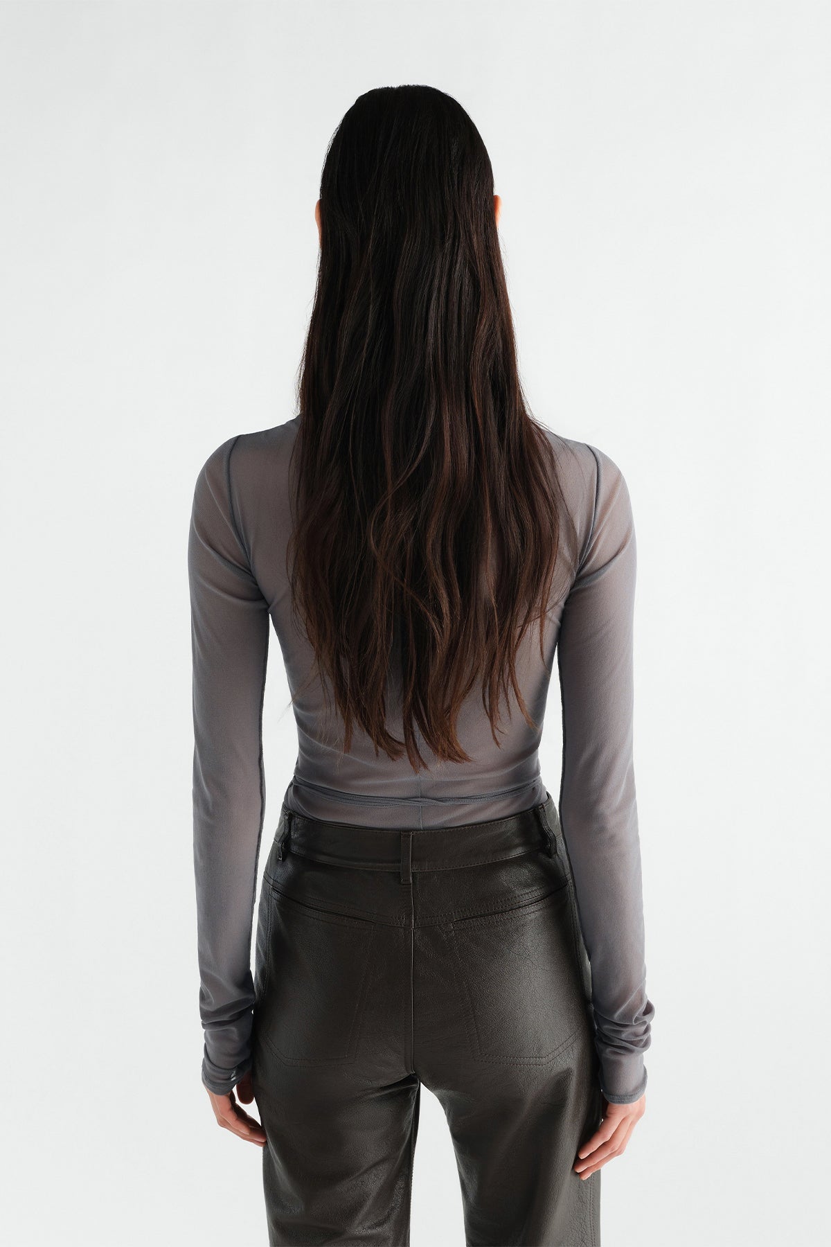 Lemaire | Ballerina Wrap Top In Mesh Jersey