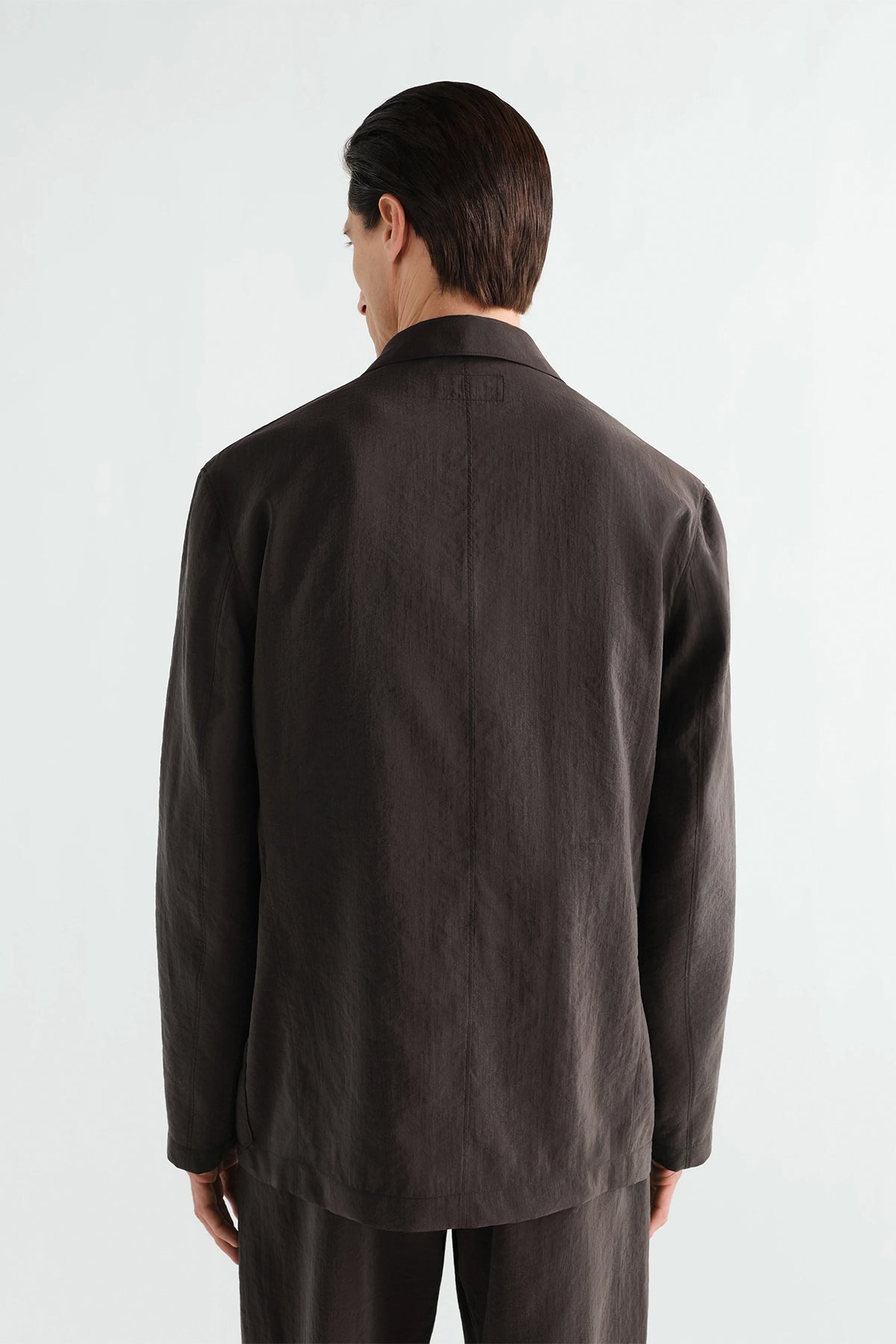 Lemaire | Light Double-breasted Jacket in Dry Silk