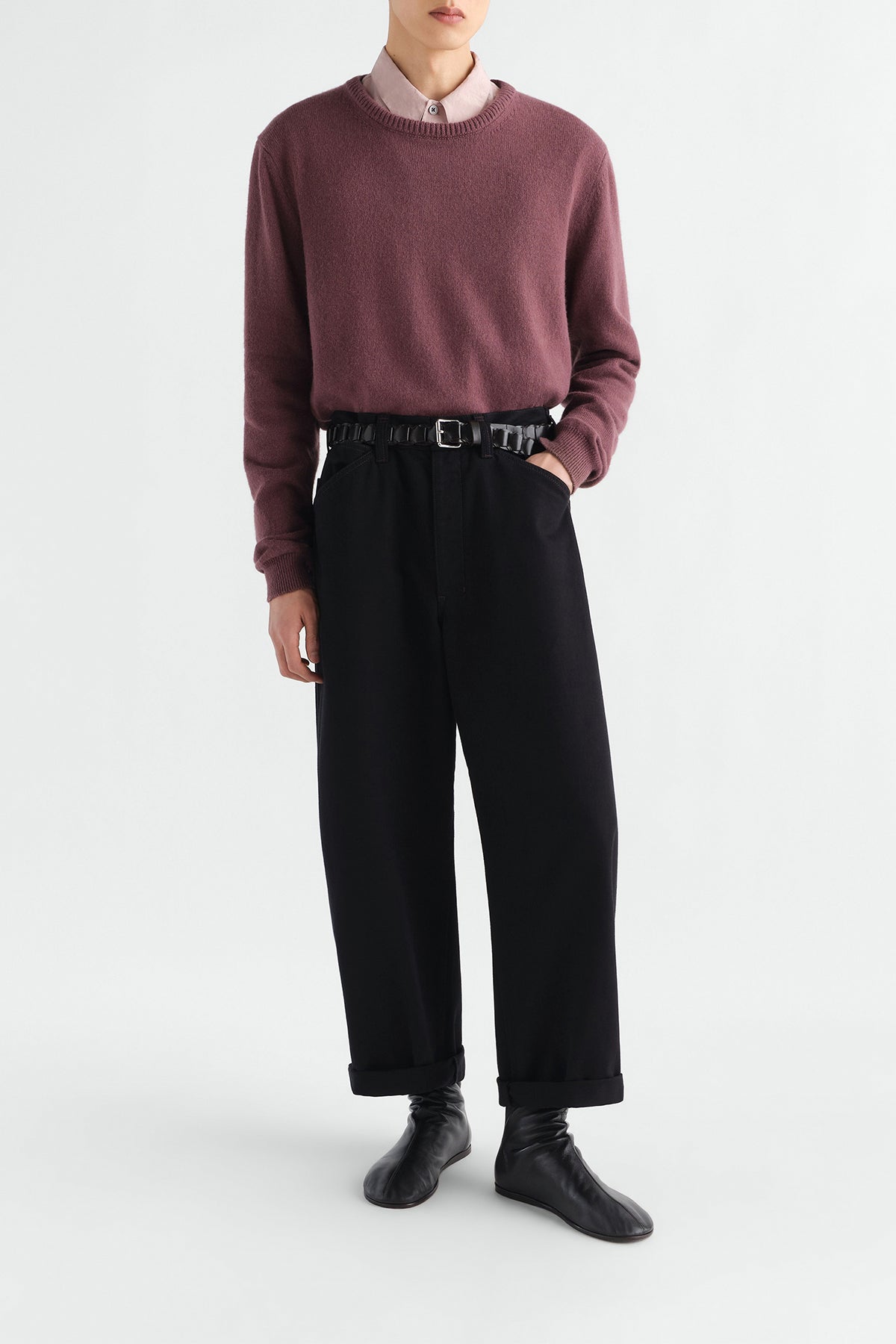 Lemaire | Crew-Neck Sweater In Alpaca Wool Blend