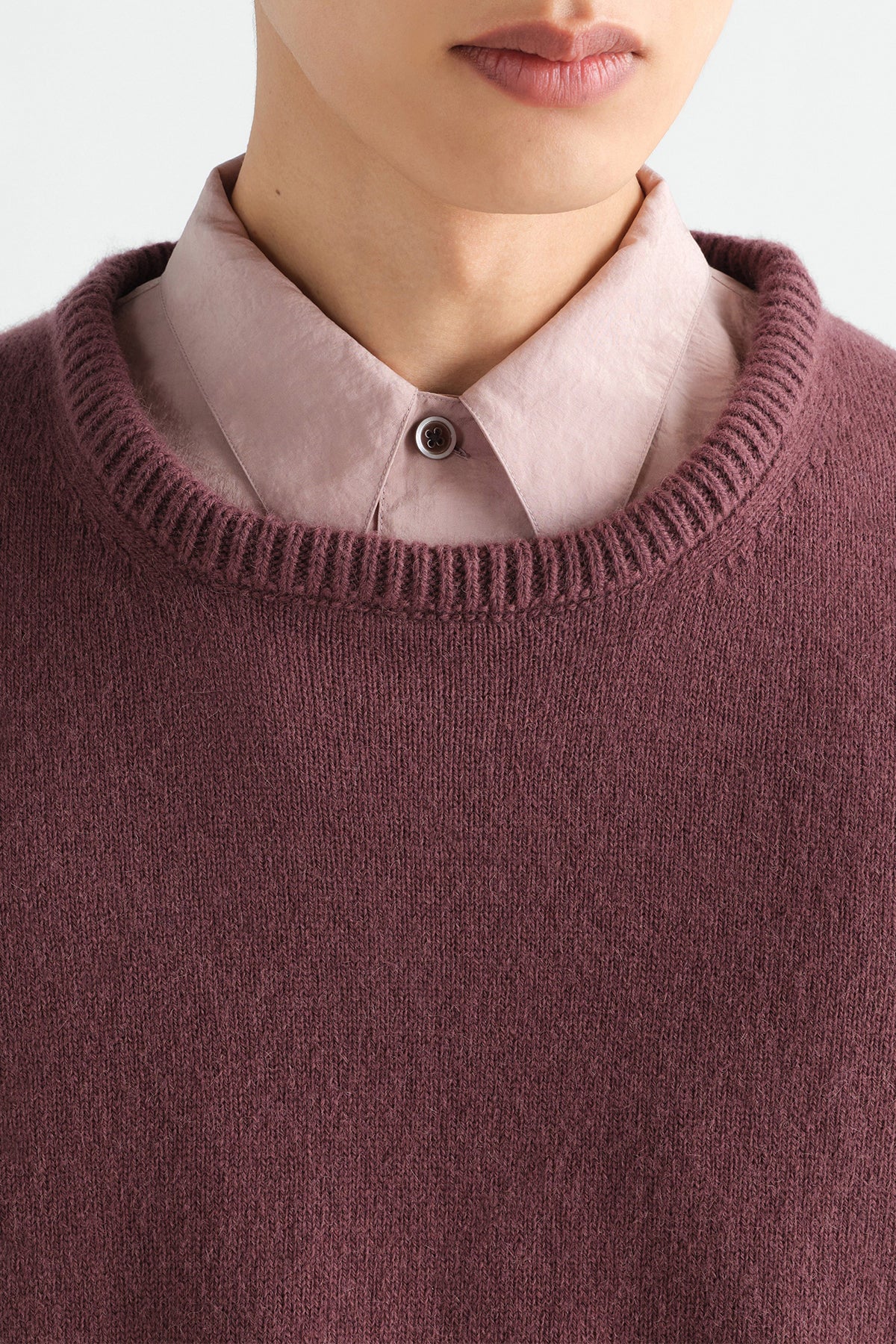 Lemaire | Crew-Neck Sweater In Alpaca Wool Blend