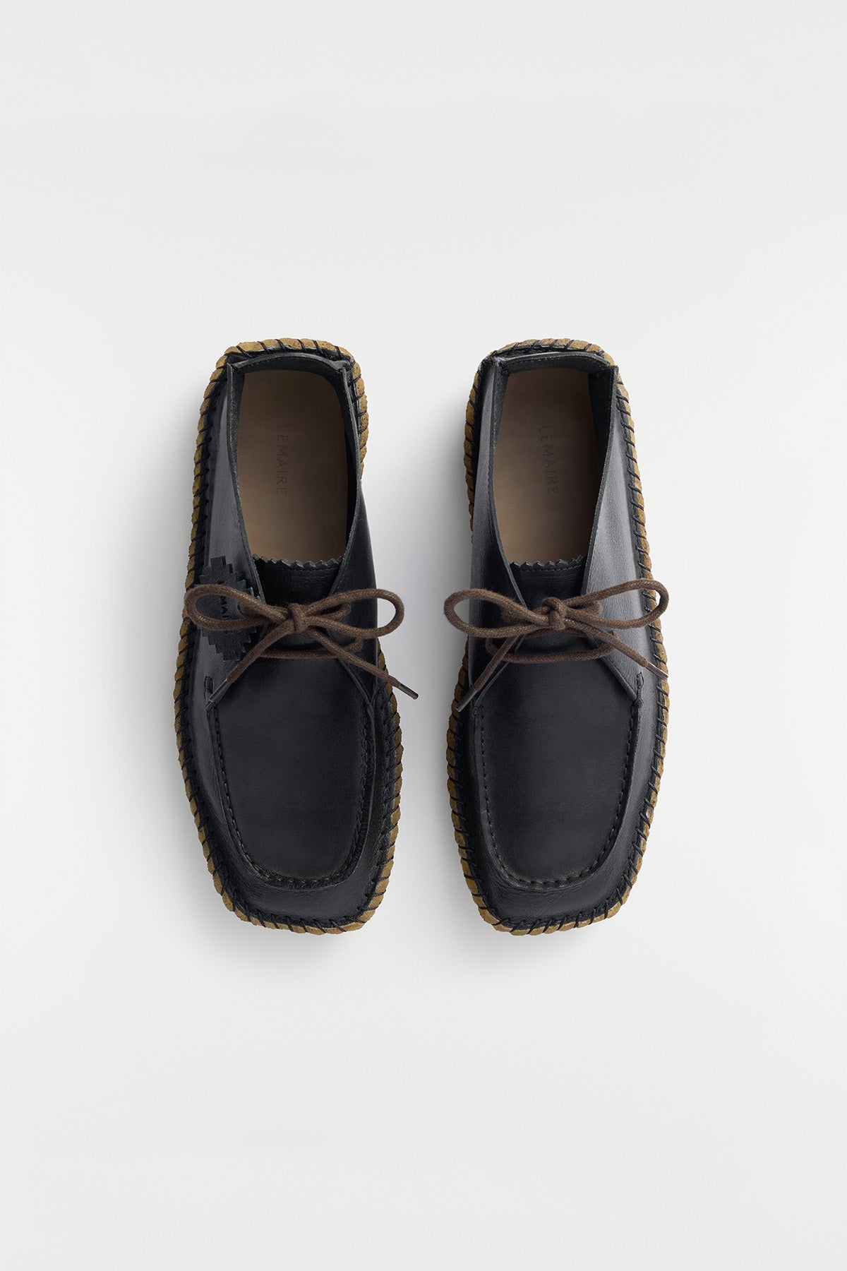 Lemaire | Desert Moccasins In Vegetable-Tanned Leather