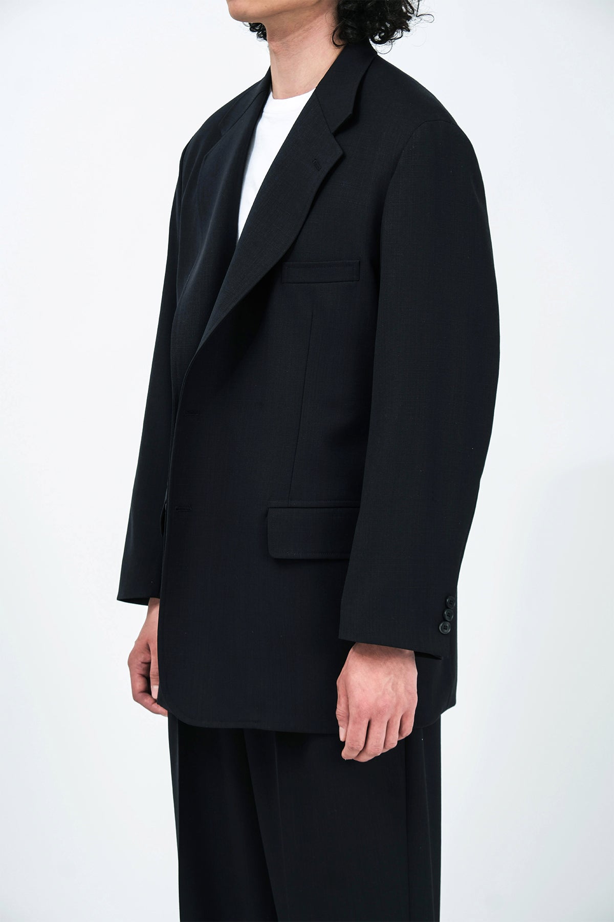 A.PRESSE | SLUB WOOL JACKET