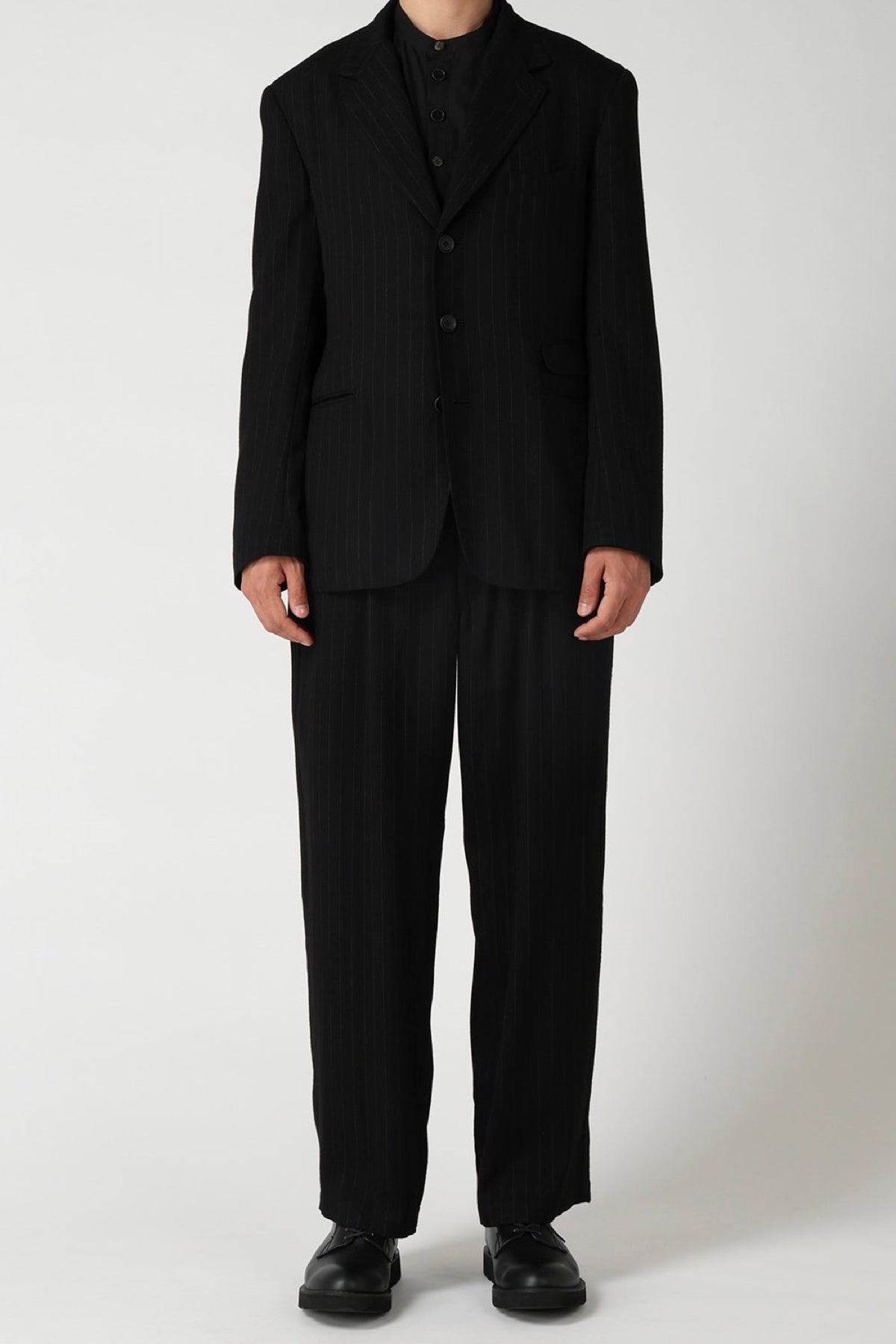 Y's | Striped 3-Button Jacket