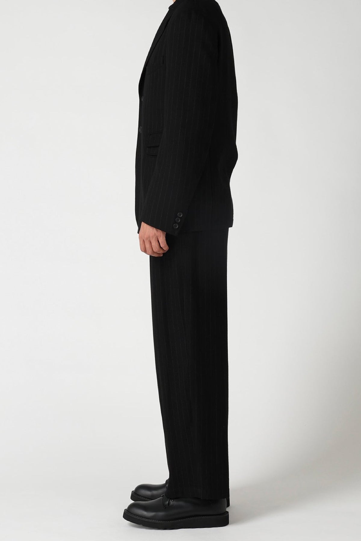 Y's | Striped 3-Button Jacket