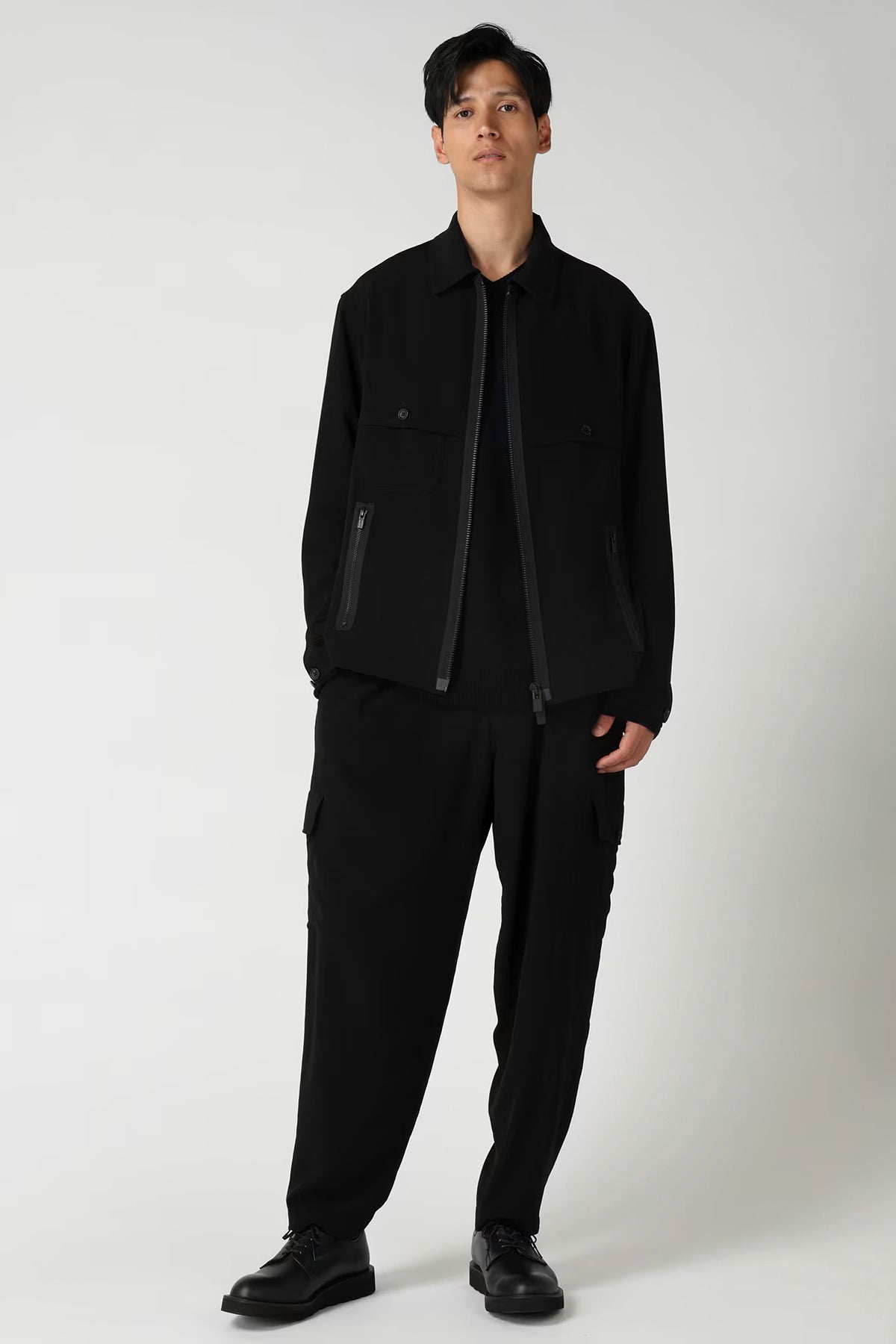 Y's | TA Tuxedo Side-Tuck Flap Pants