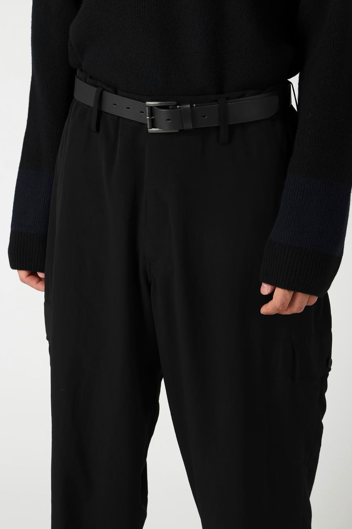 Y's | TA Tuxedo Side-Tuck Flap Pants