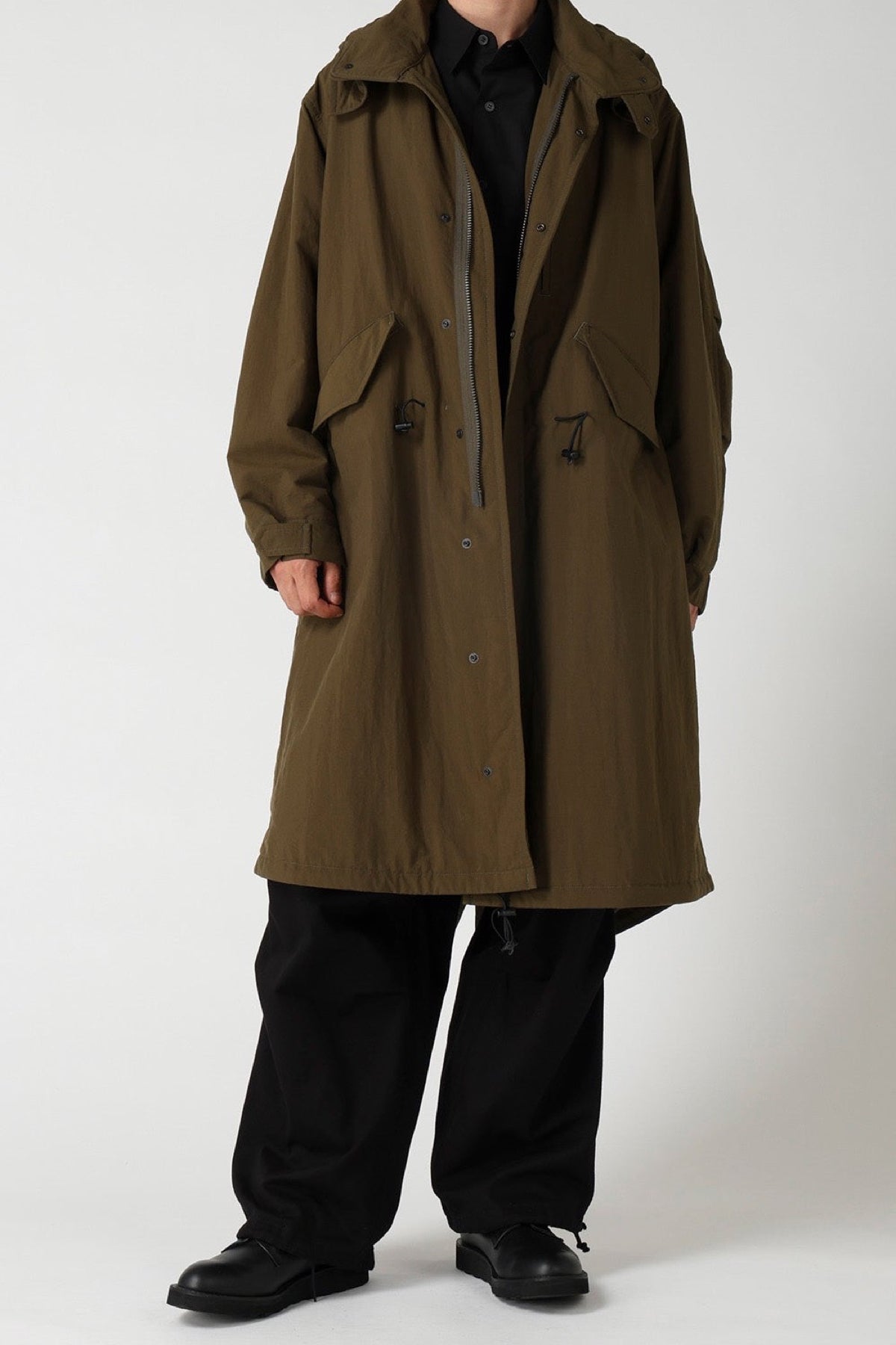 Y's | Nylon Taslan Mod Coat With Thinsulate