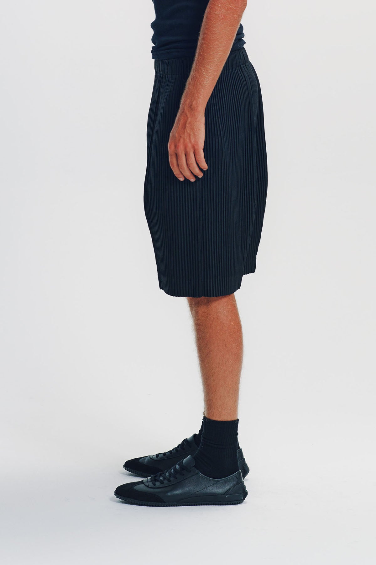HOMME PLISSÉ ISSEY MIYAKE | Front Pleated Shorts