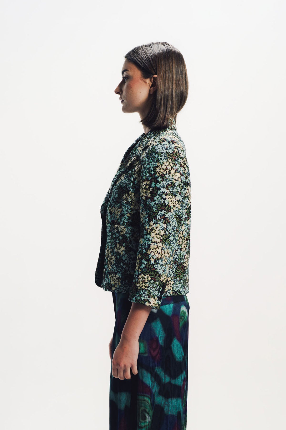 Dries Van Noten | Micro Floral Blazer