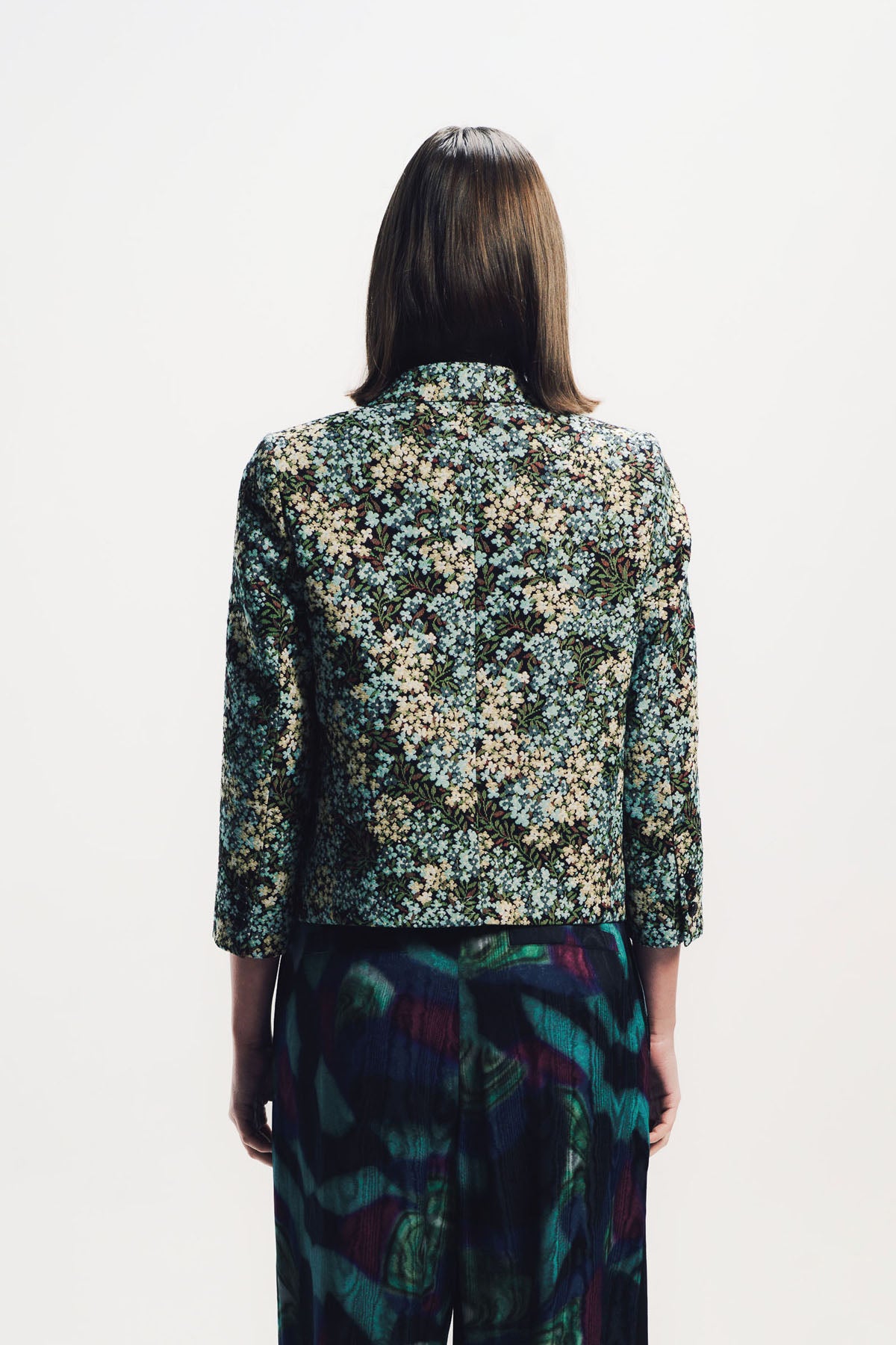 Dries Van Noten | Micro Floral Blazer