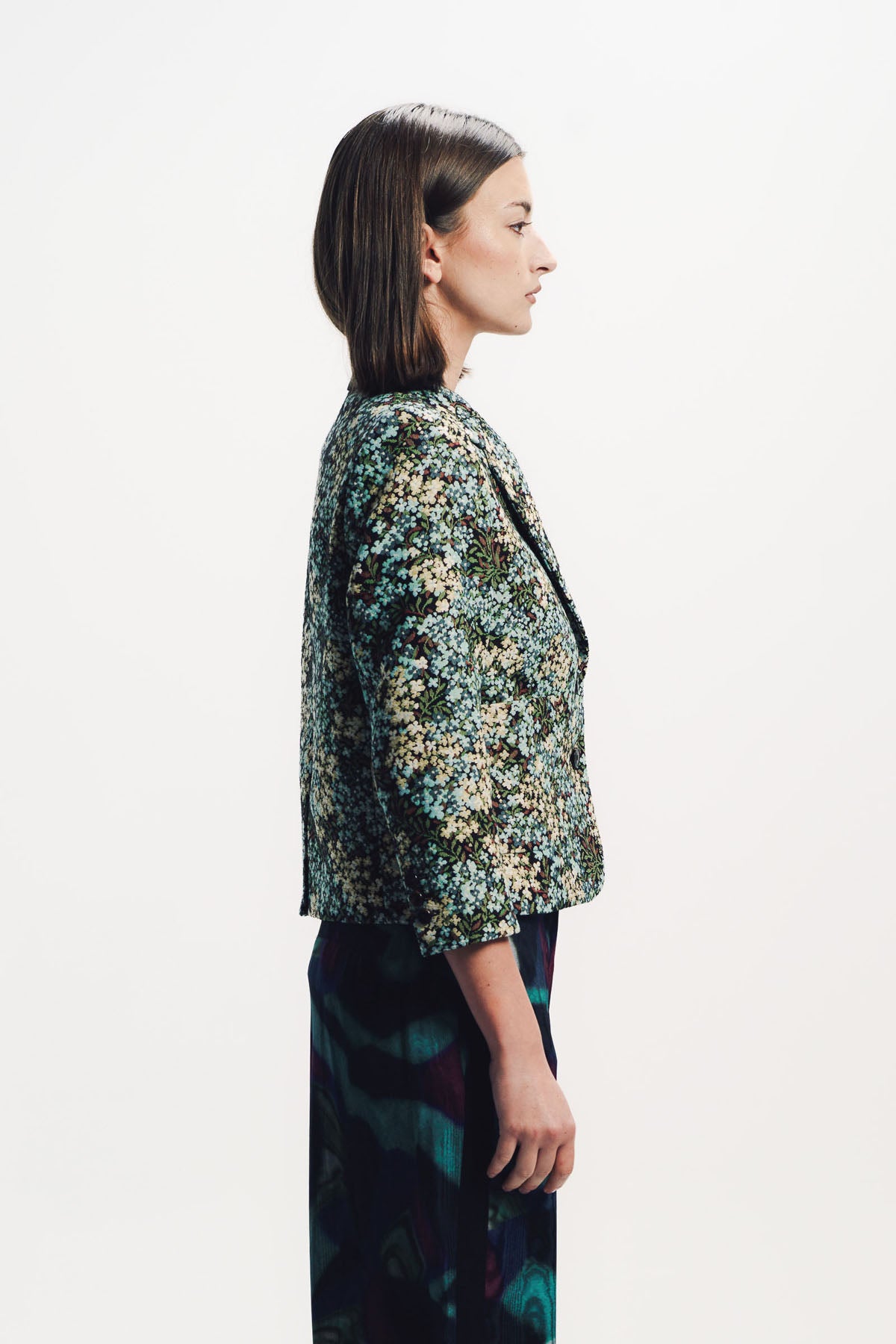 Dries Van Noten | Micro Floral Blazer