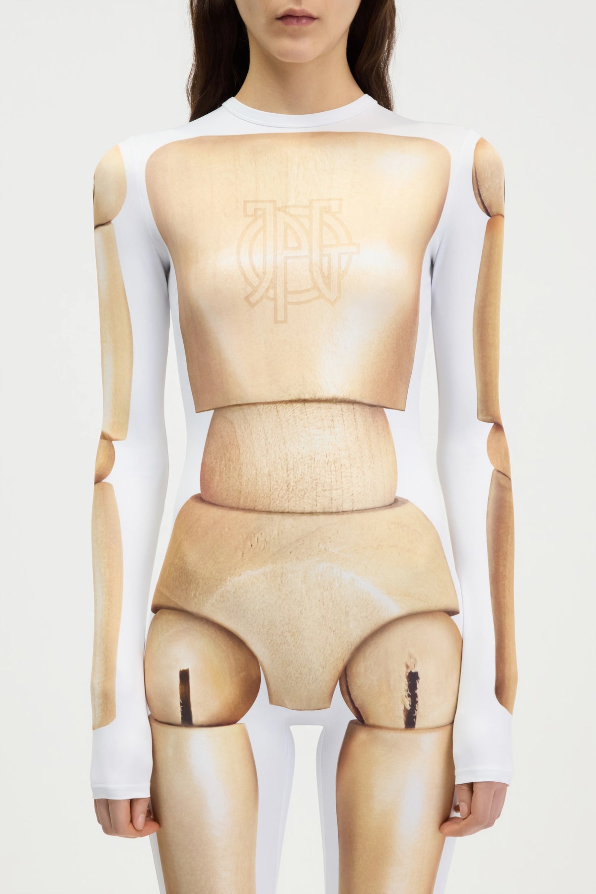 Jean Paul Gaultier | The Wooden Body Jumpsuit