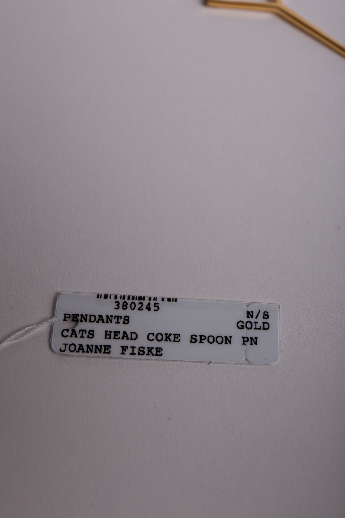 Joanne Fiske | Cats Head Coke Spoon Pendant