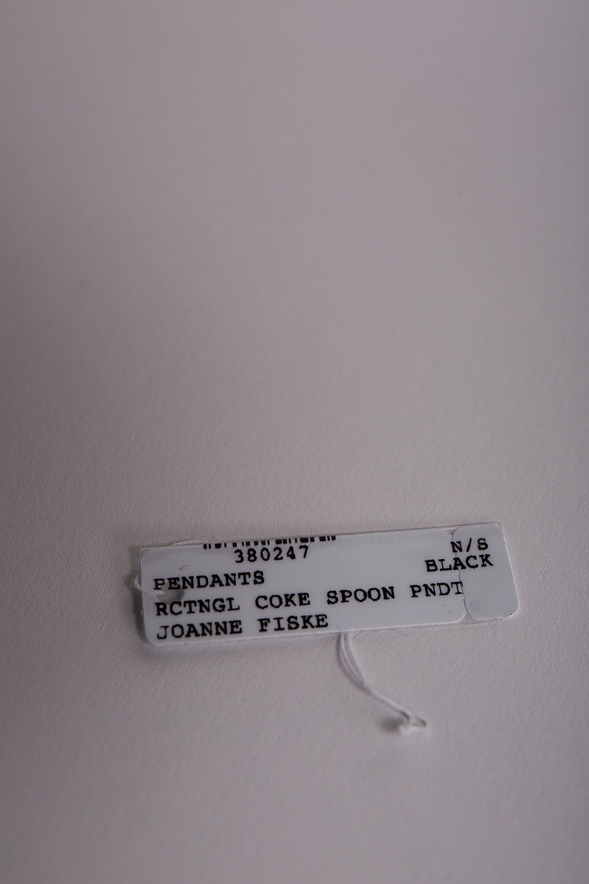 Joanne Fiske | Brass Cats Head Coke Spoon Pendant