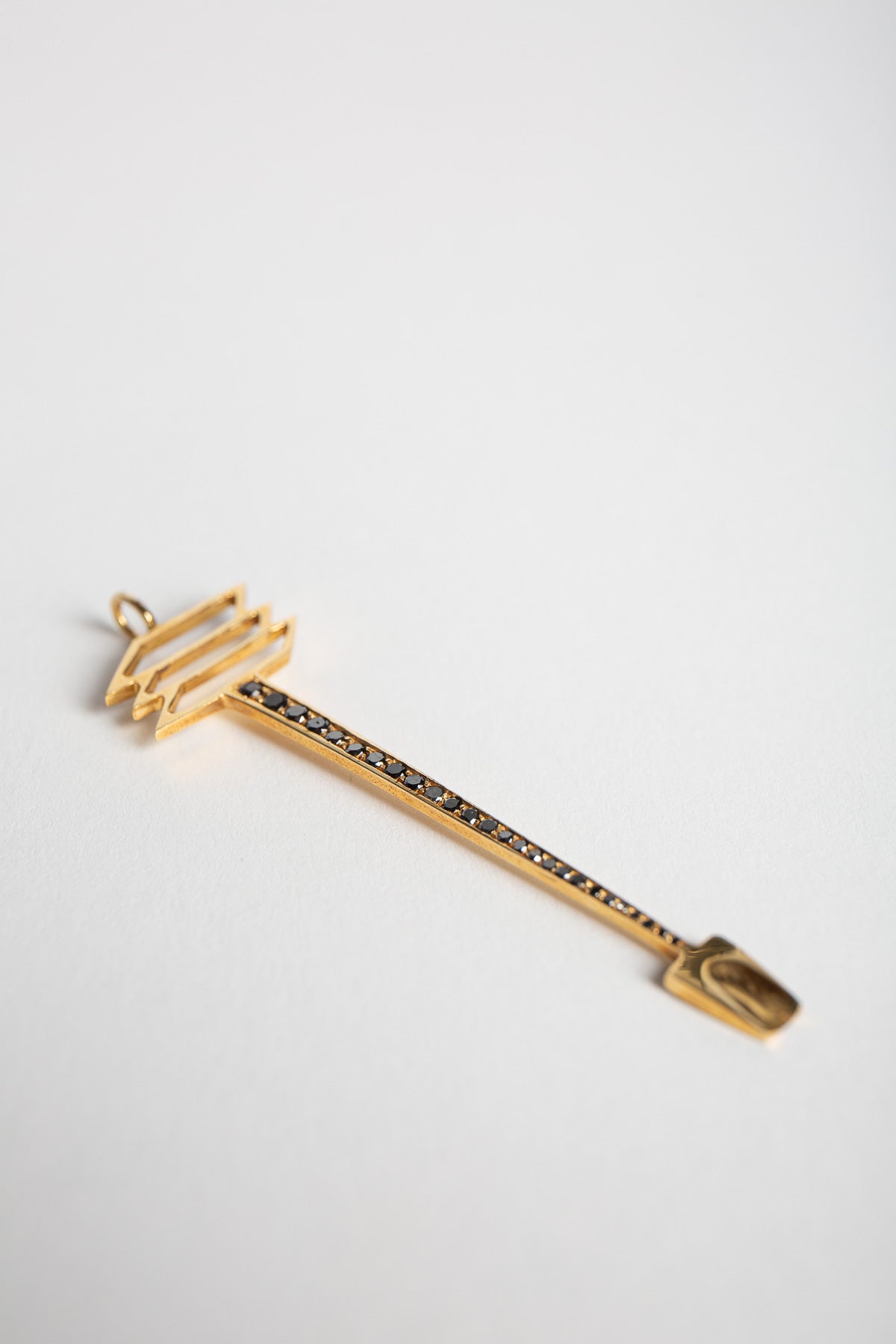 JOANNE FISKE | GOLD RECTANGLE COKE SPOON PENDANT