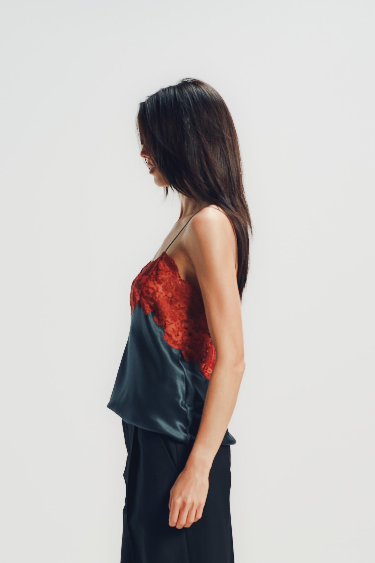 Saint Laurent | Laced Camisole Top