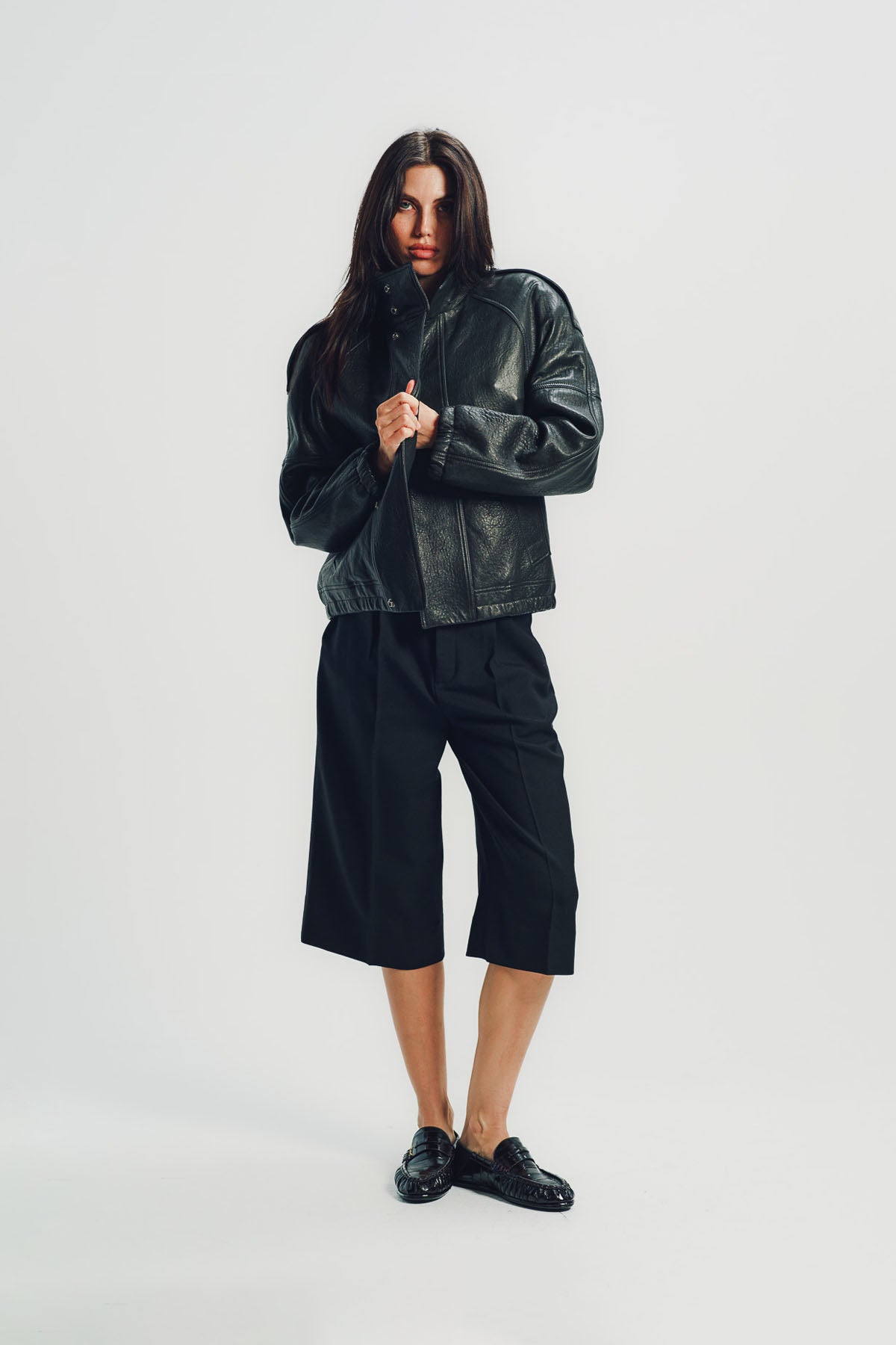 Saint Laurent | Cord Leather Blouson