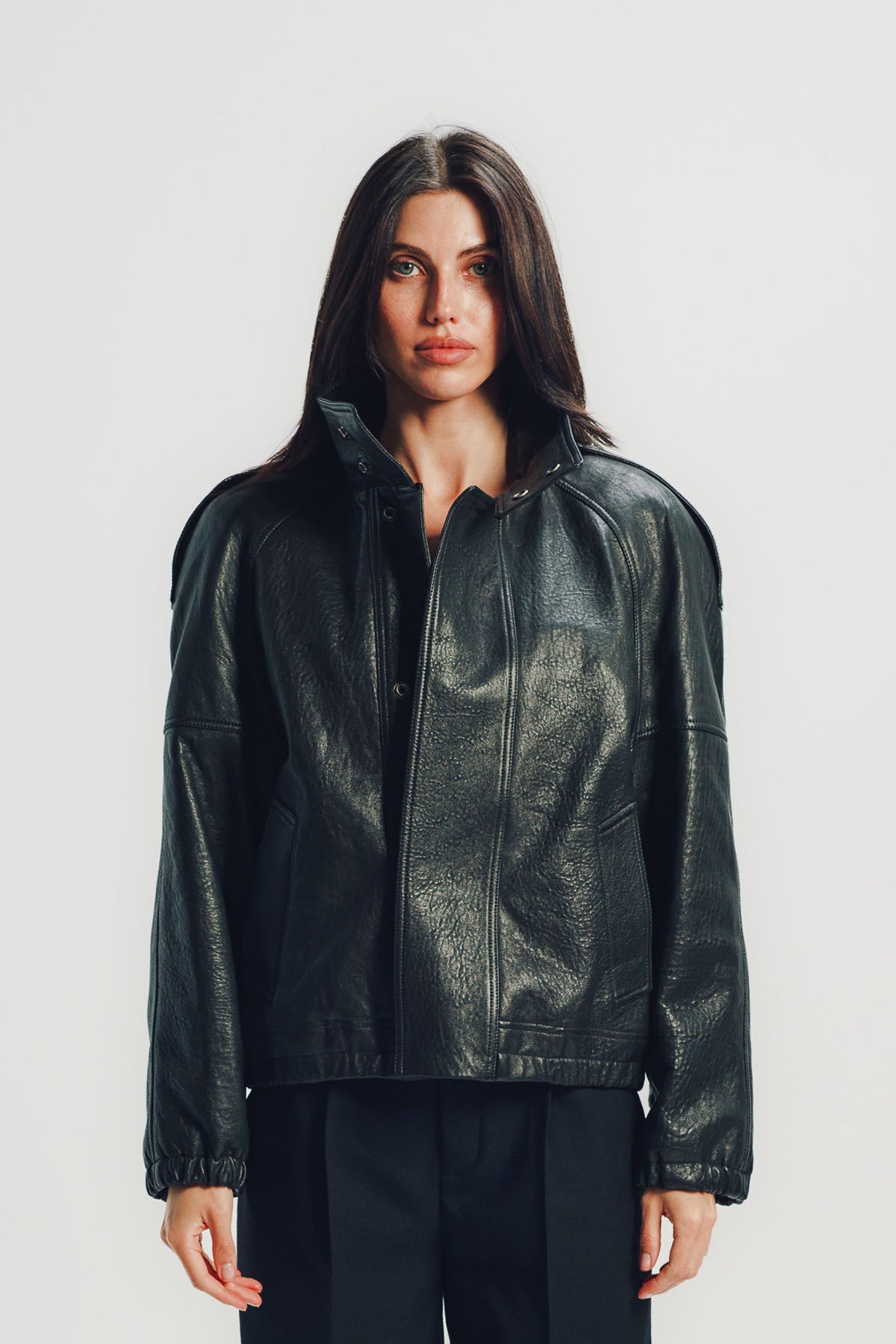 Saint Laurent | Cord Leather Blouson