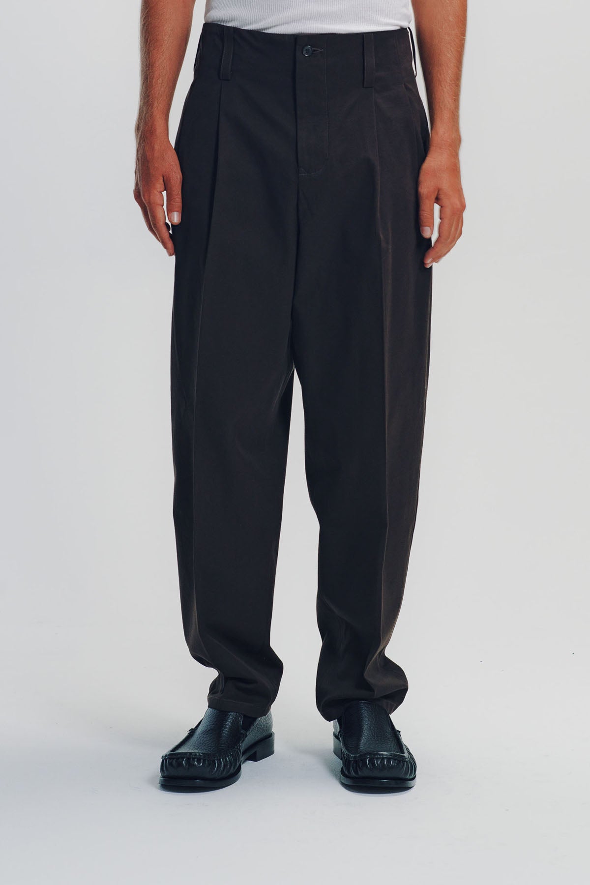 SAINT LAURENT | Tuck Chino