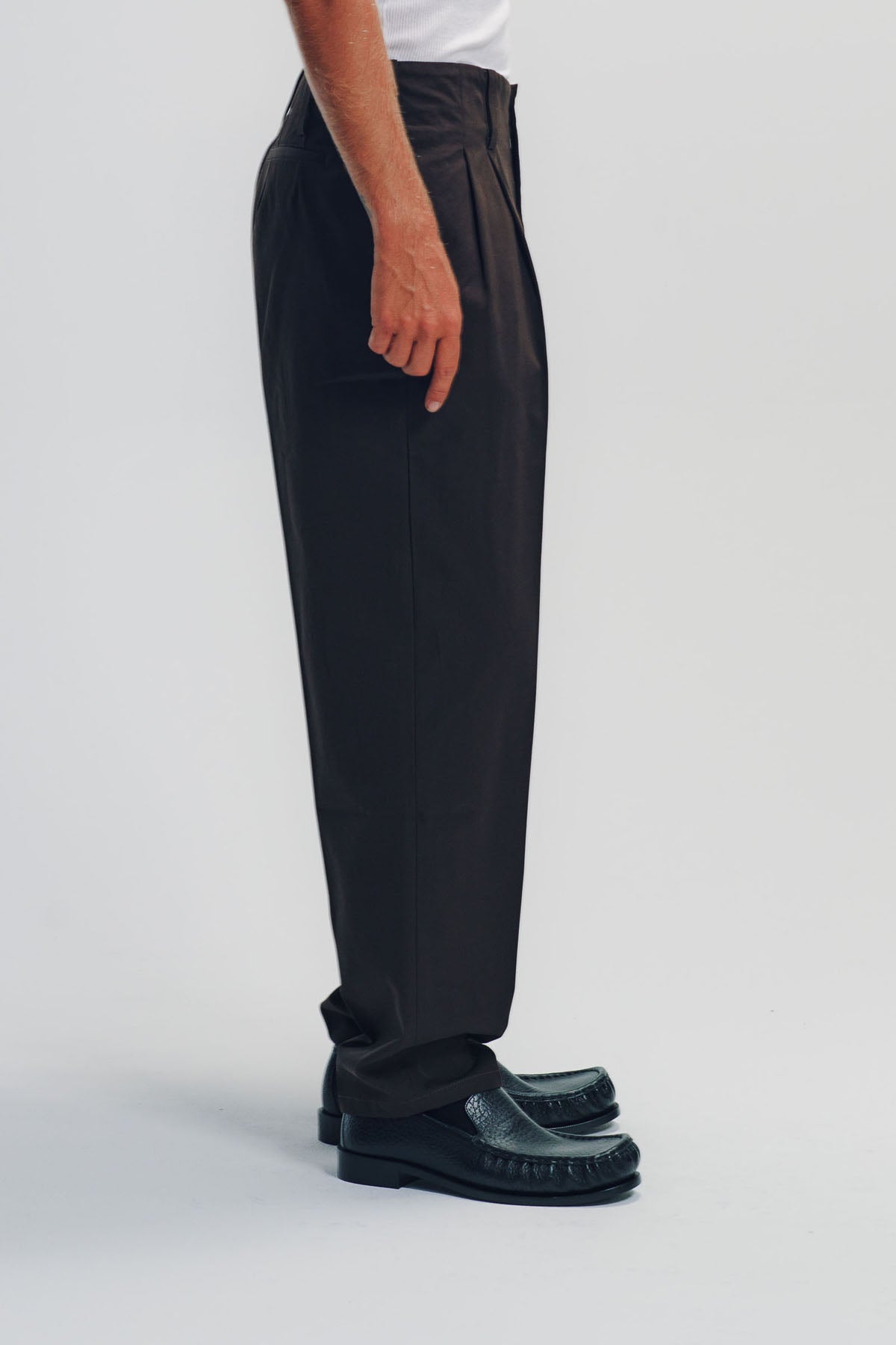 SAINT LAURENT | Tuck Chino