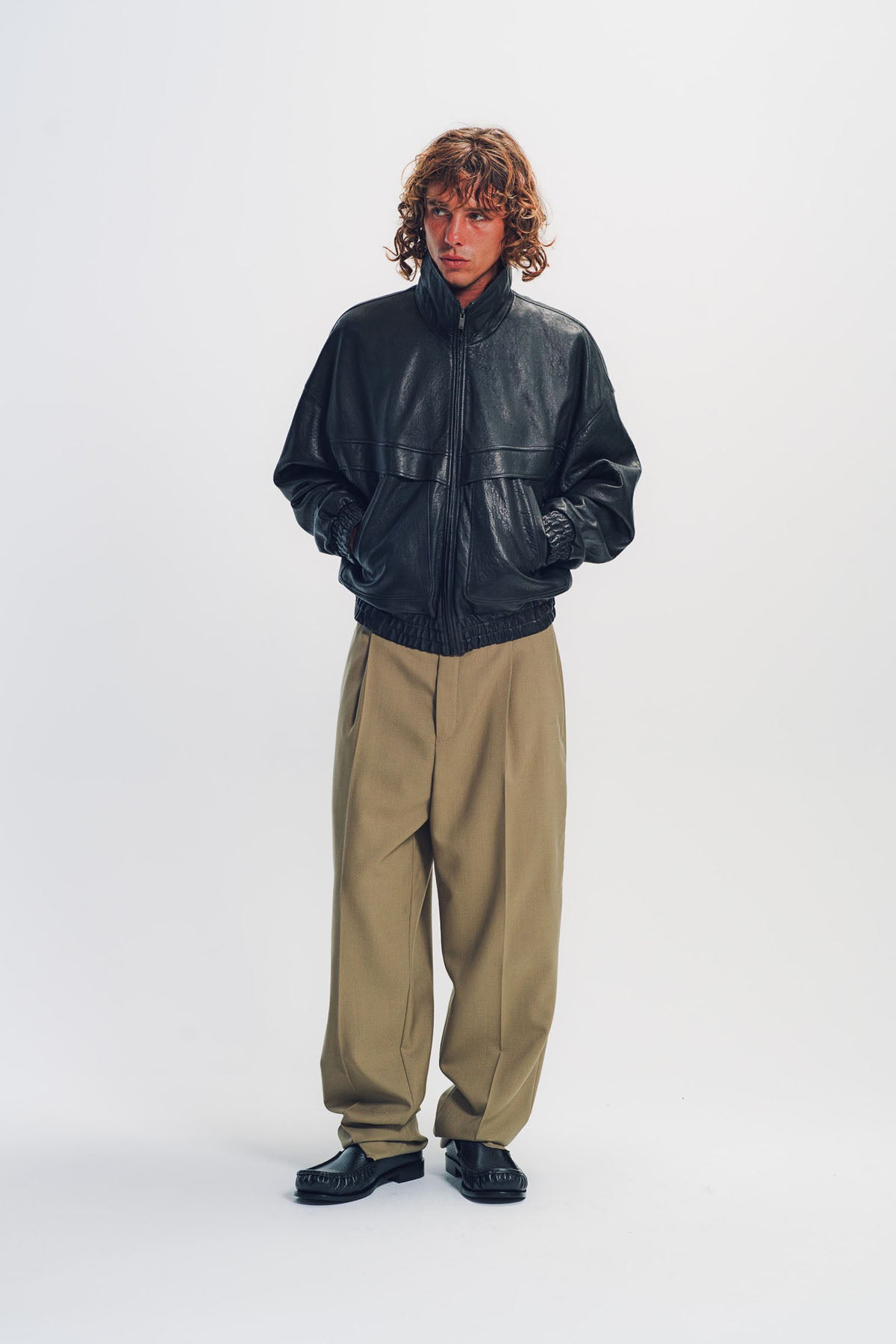 SAINT LAURENT | Soft-Collar Blouson