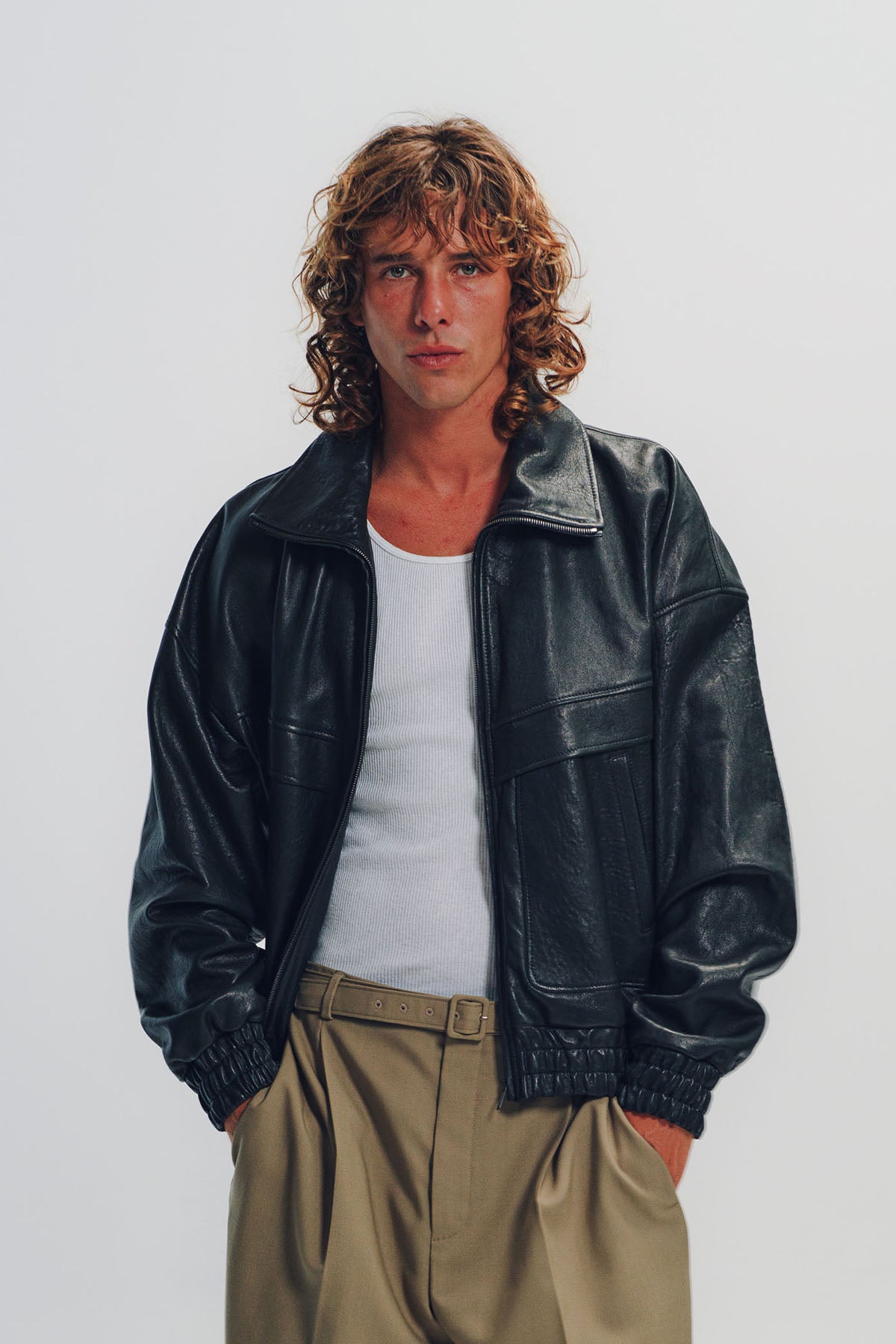 SAINT LAURENT | Soft-Collar Blouson