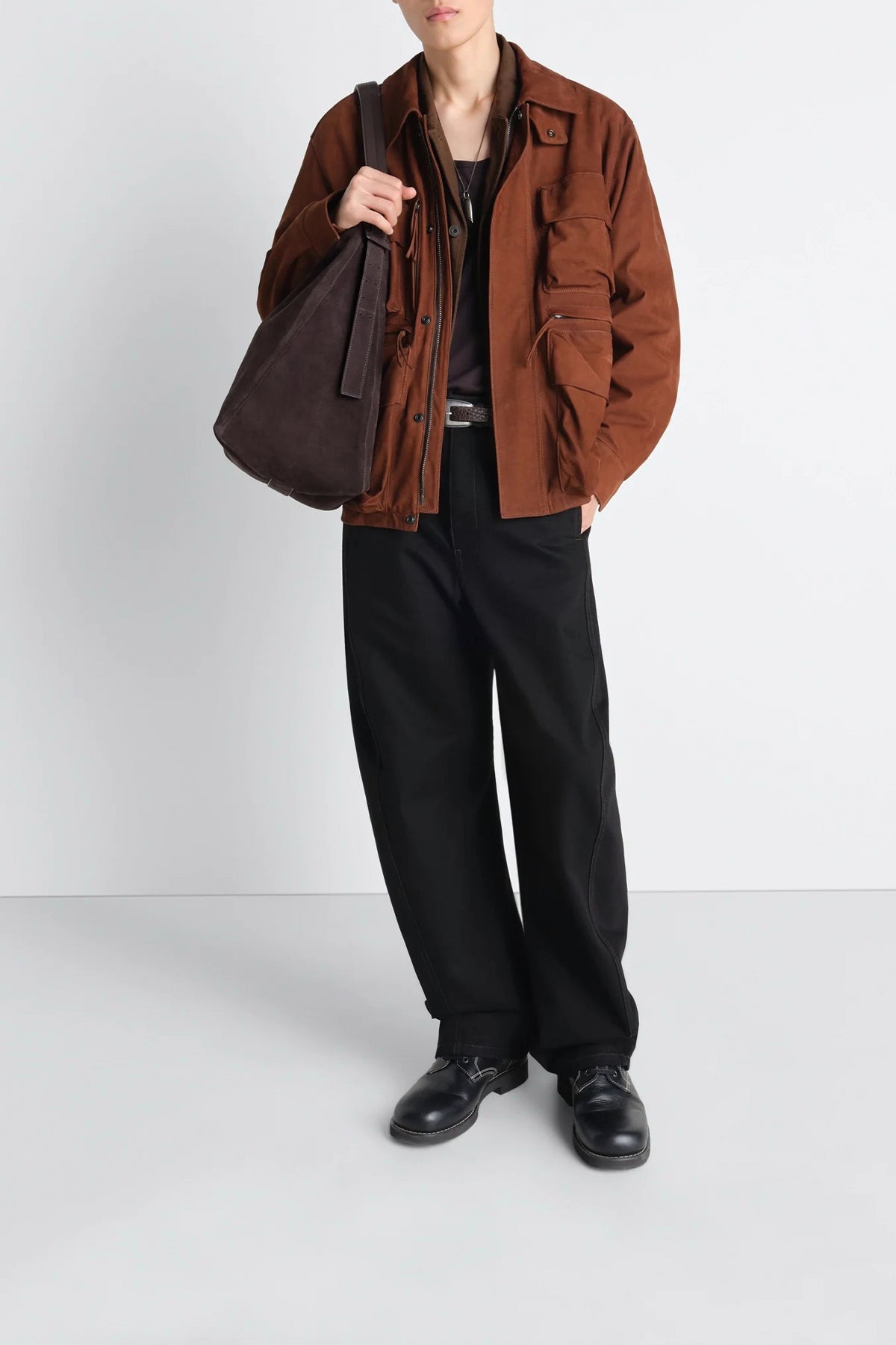 LEMAIRE | REPORTER JACKET IN NUBUCK