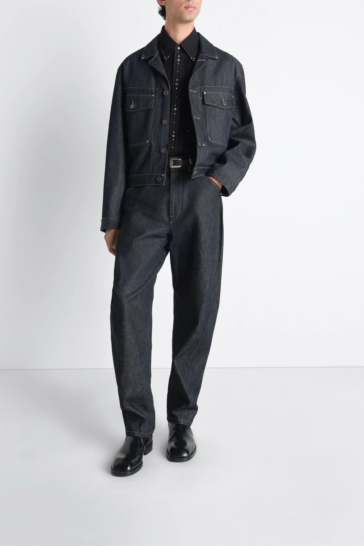 LEMAIRE | TWISTED WORKWEAR PANTS IN DENIM